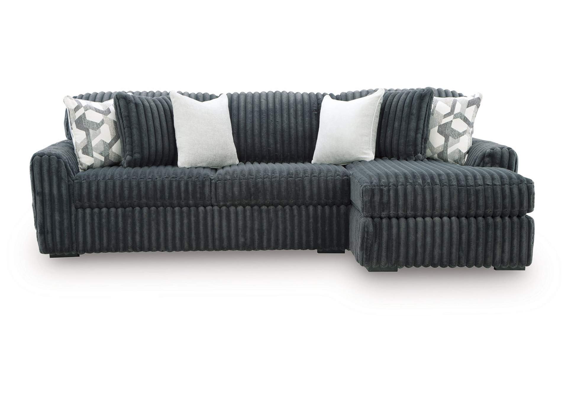 Midnight-Madness 2-Piece Sectional Sofa Chaise image 1