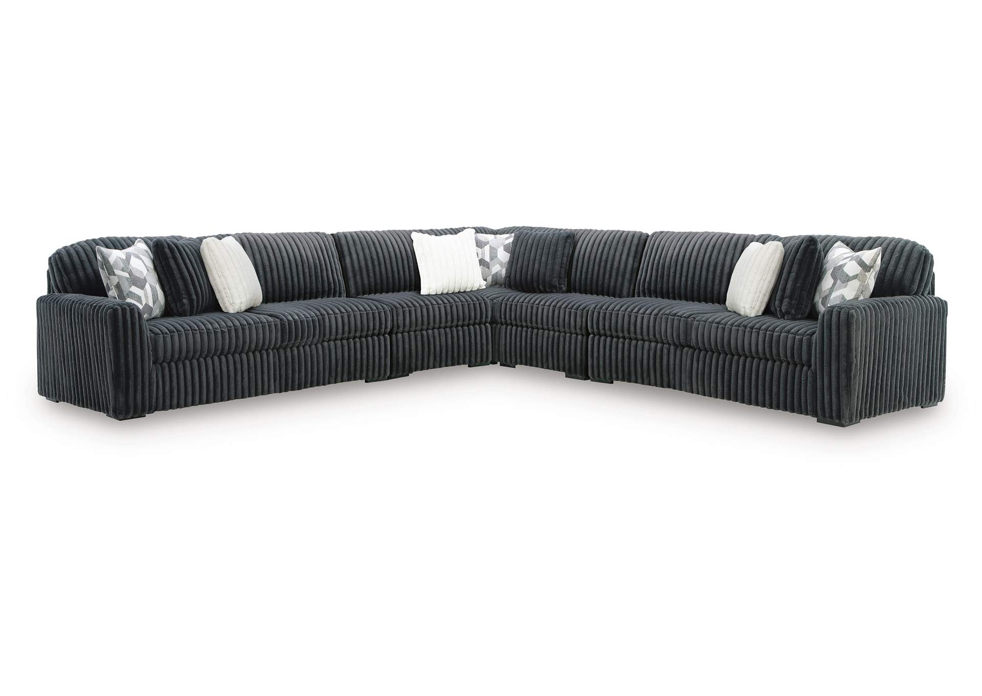 Midnight-Madness 5-Piece Sectional
