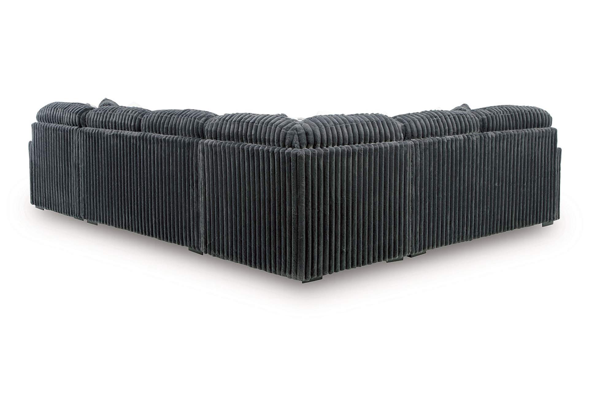 Midnight-Madness 4-Piece Sectional with Chaise image 3