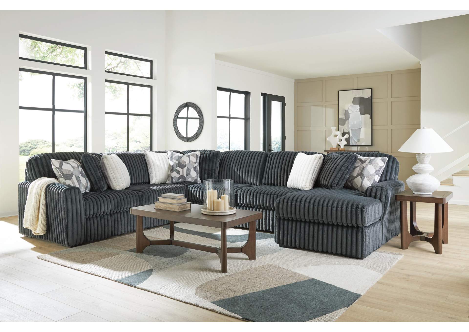 Midnight-Madness 6-Piece Sectional with Chaise image 6