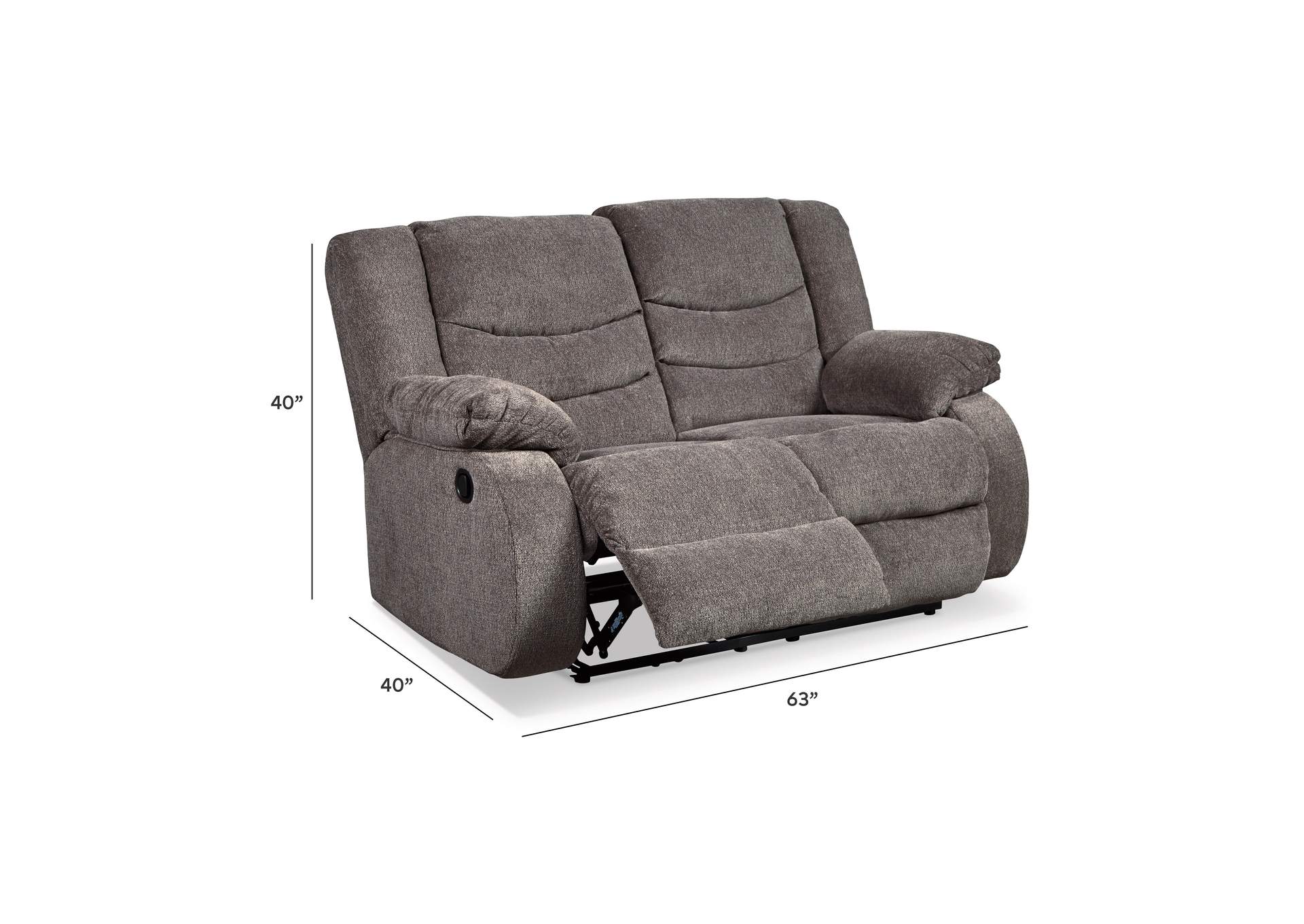 Tulen Reclining Loveseat image 9