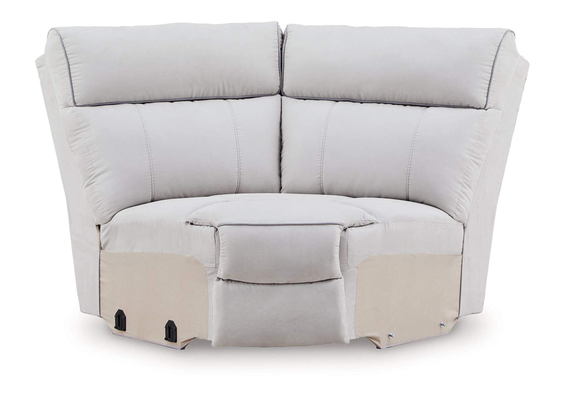 Social Pointe 7-Piece Reclining Sectional with Storage Consoles image 11