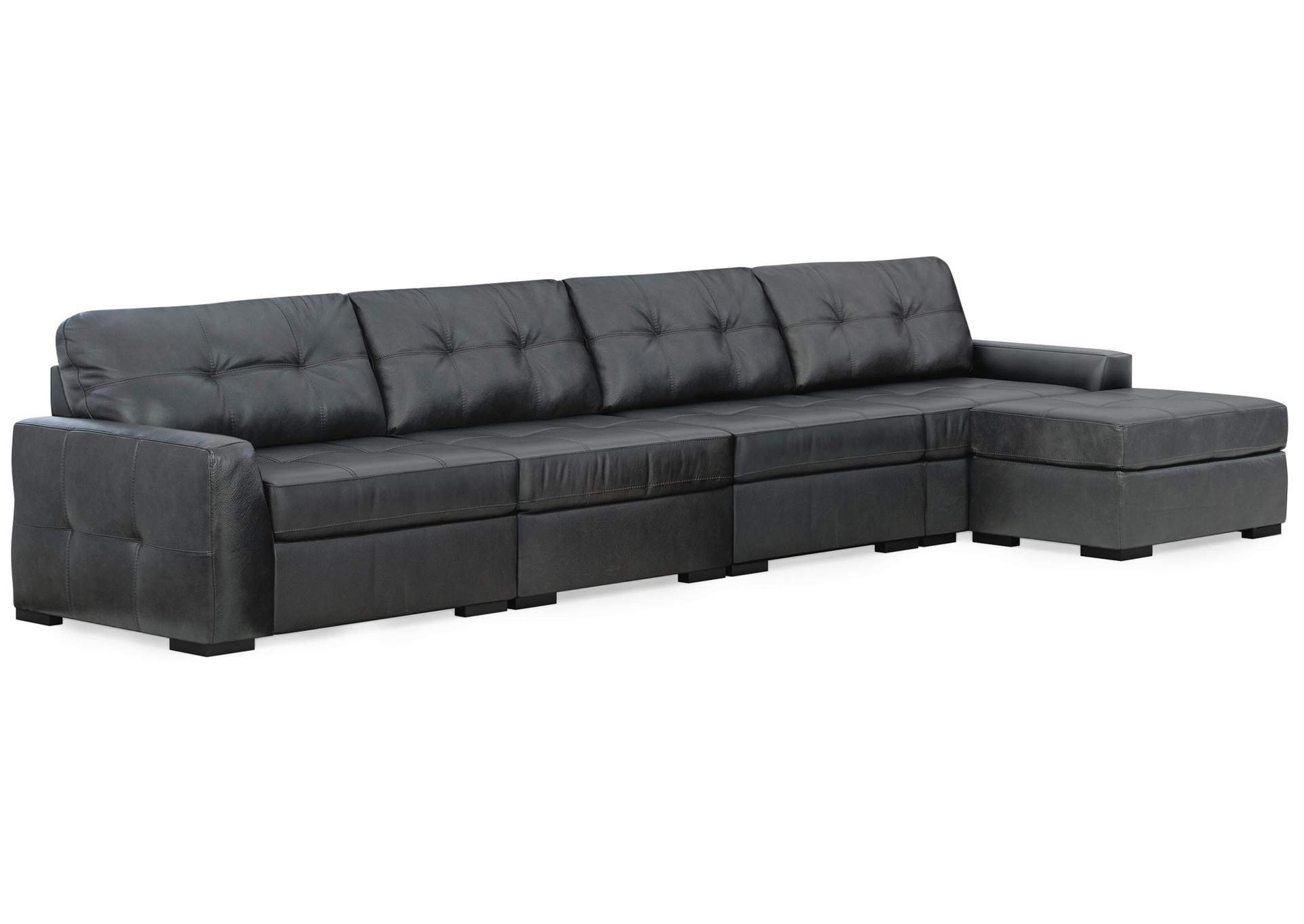 Brindley Pier 4-Piece Sectional with Ottoman image 1
