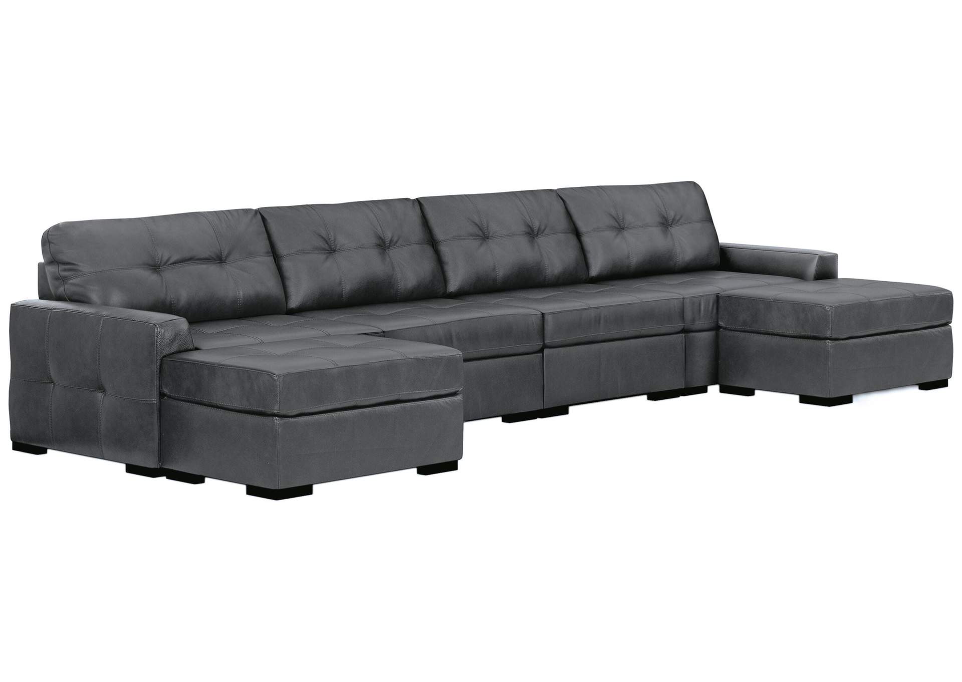 Brindley Pier 4-Piece Sectional with Ottoman image 1