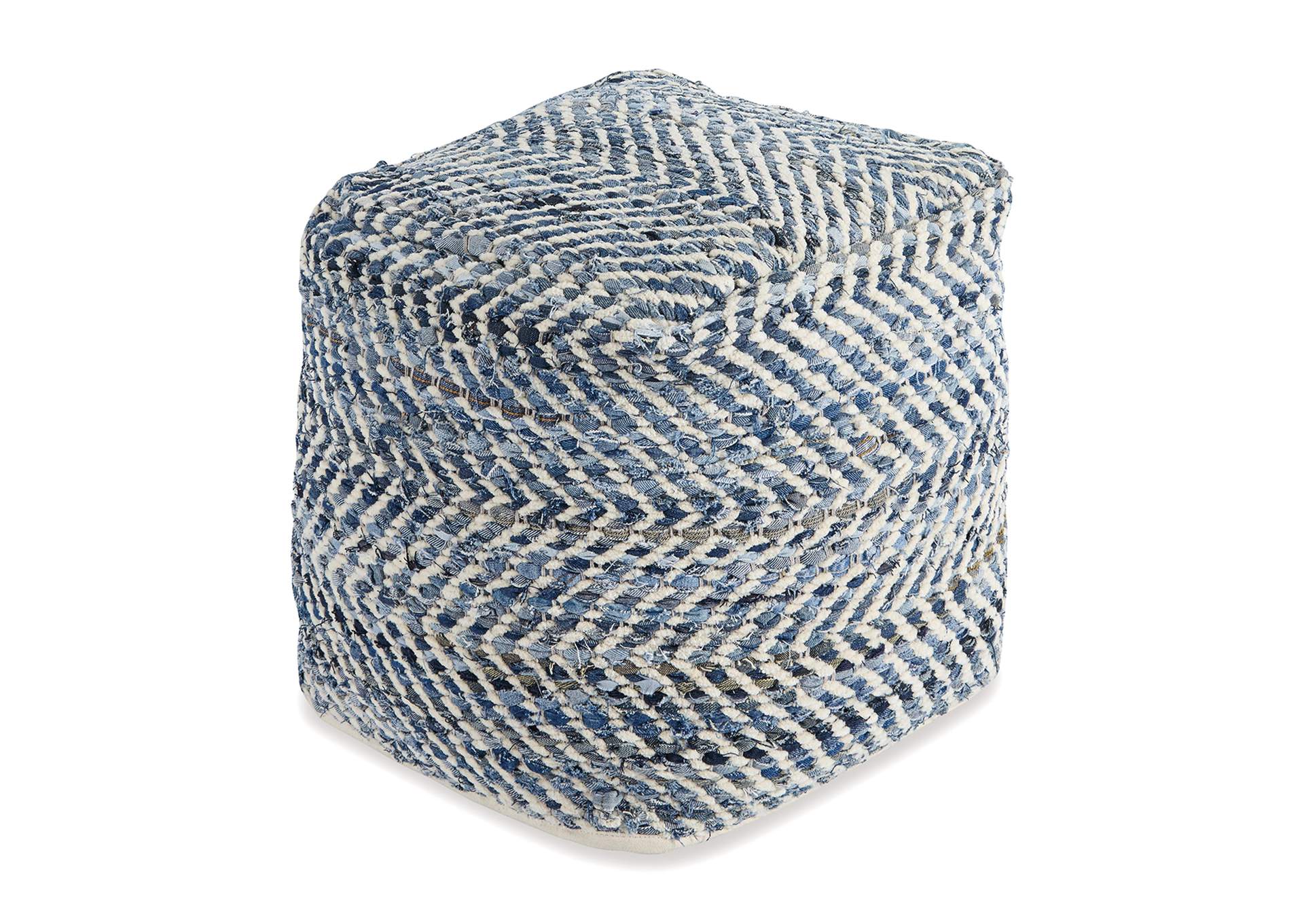 Chevron Pouf image 3