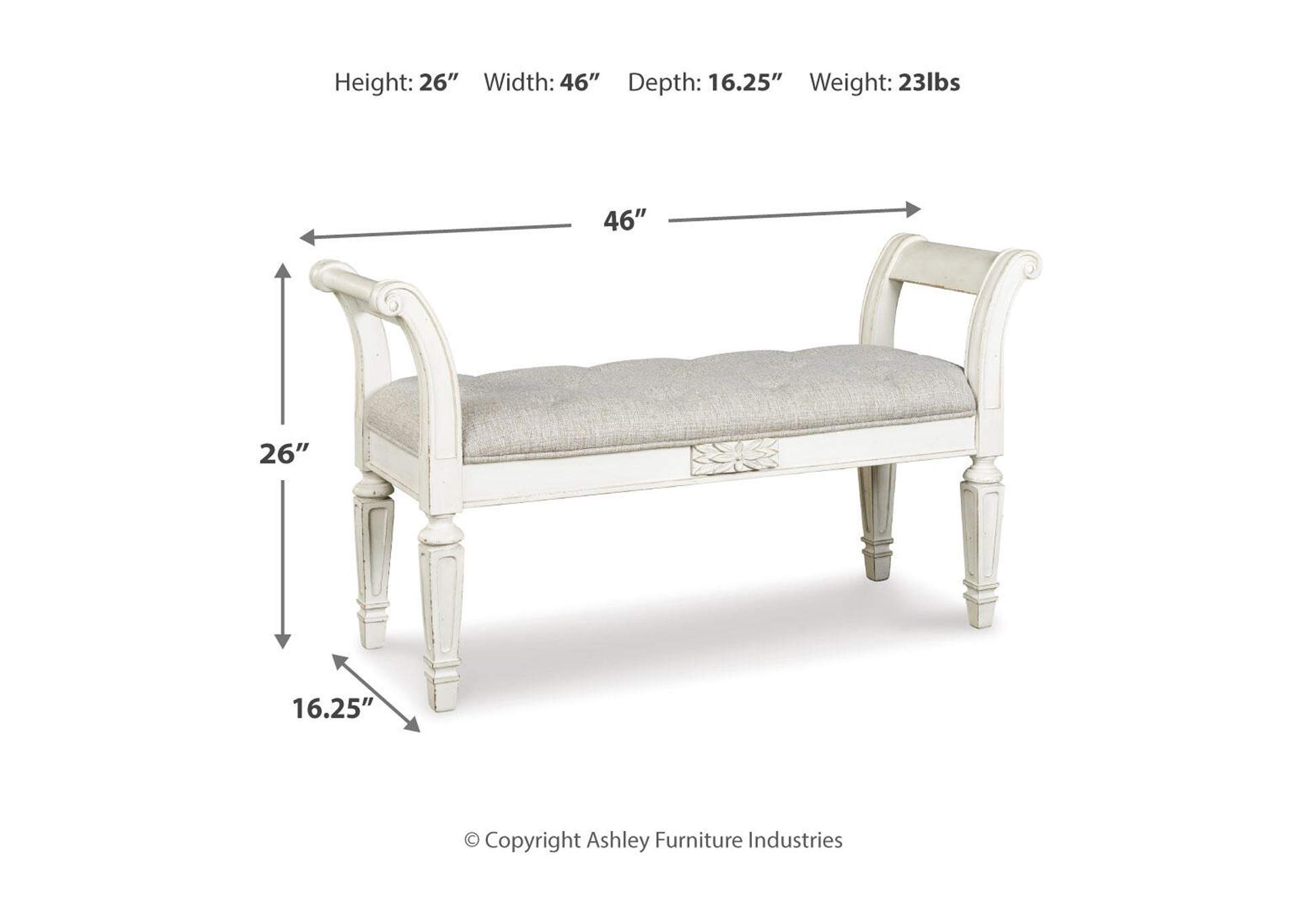 Realyn Accent Bench image 9