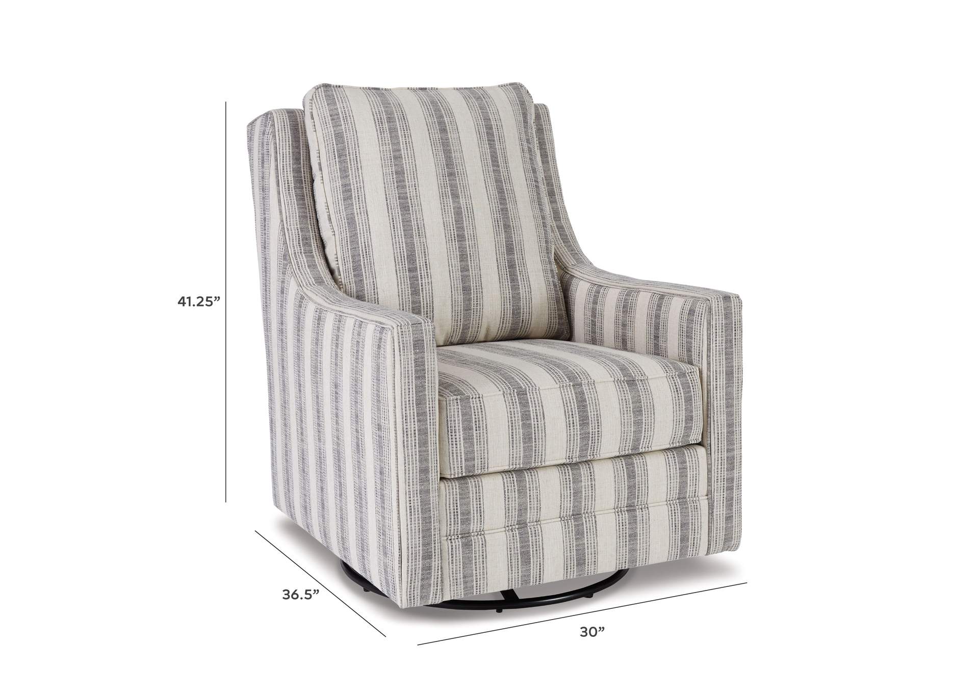 Kambria Swivel Glider Accent Chair image 8