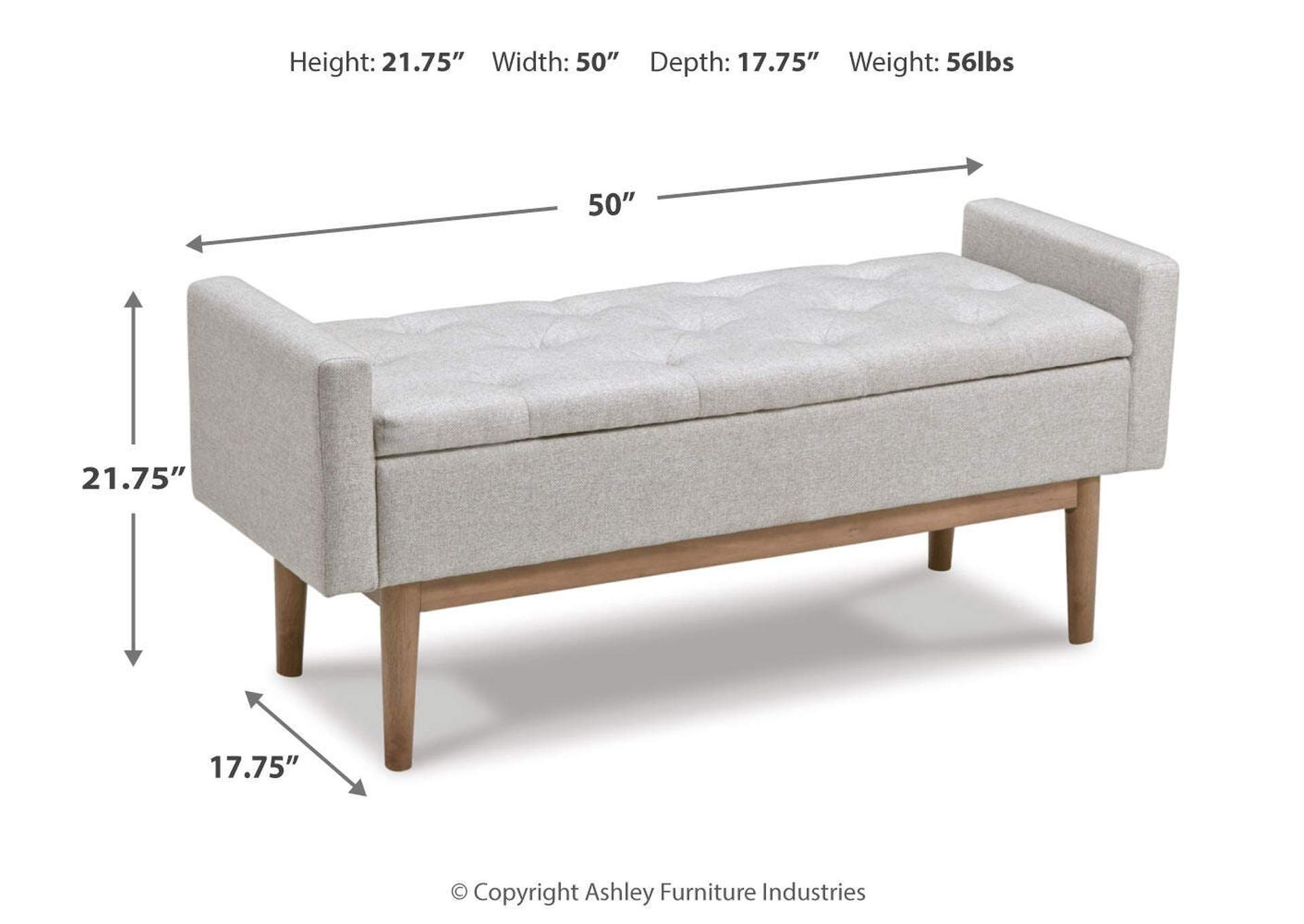 Briarson Storage Bench image 6