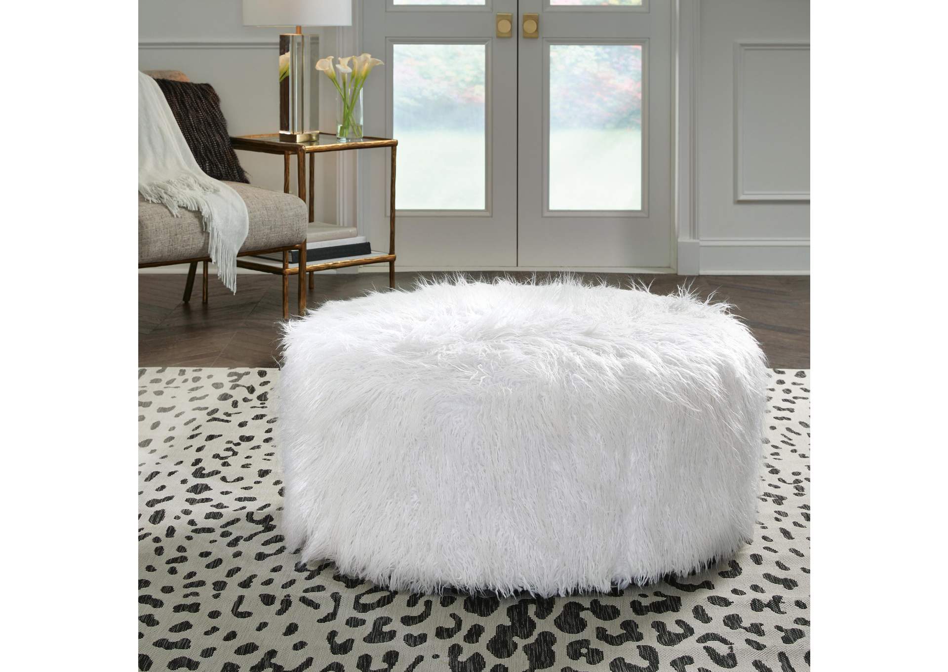 Galice Oversized Accent Ottoman image 3