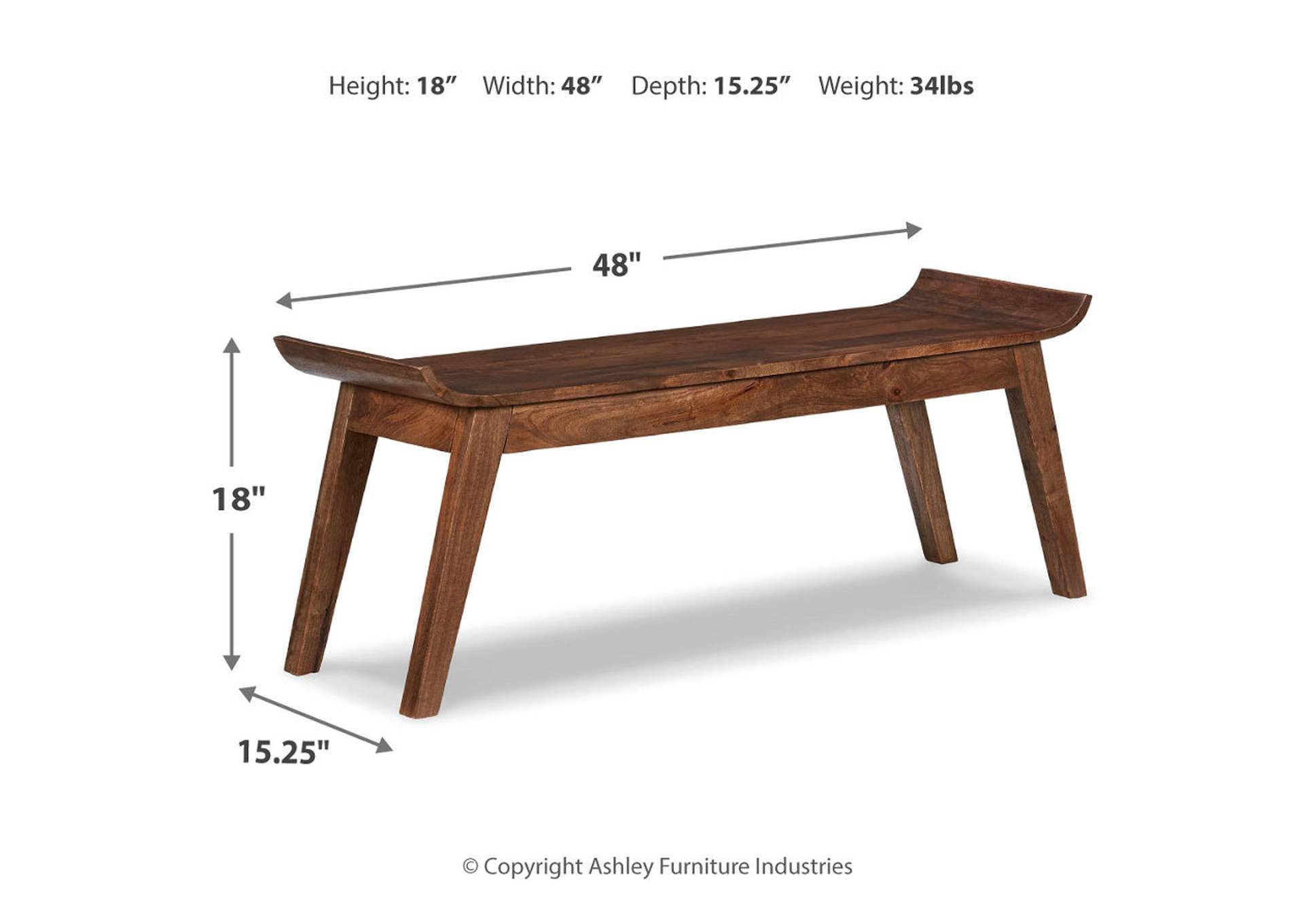 Abbianna Accent Bench image 5