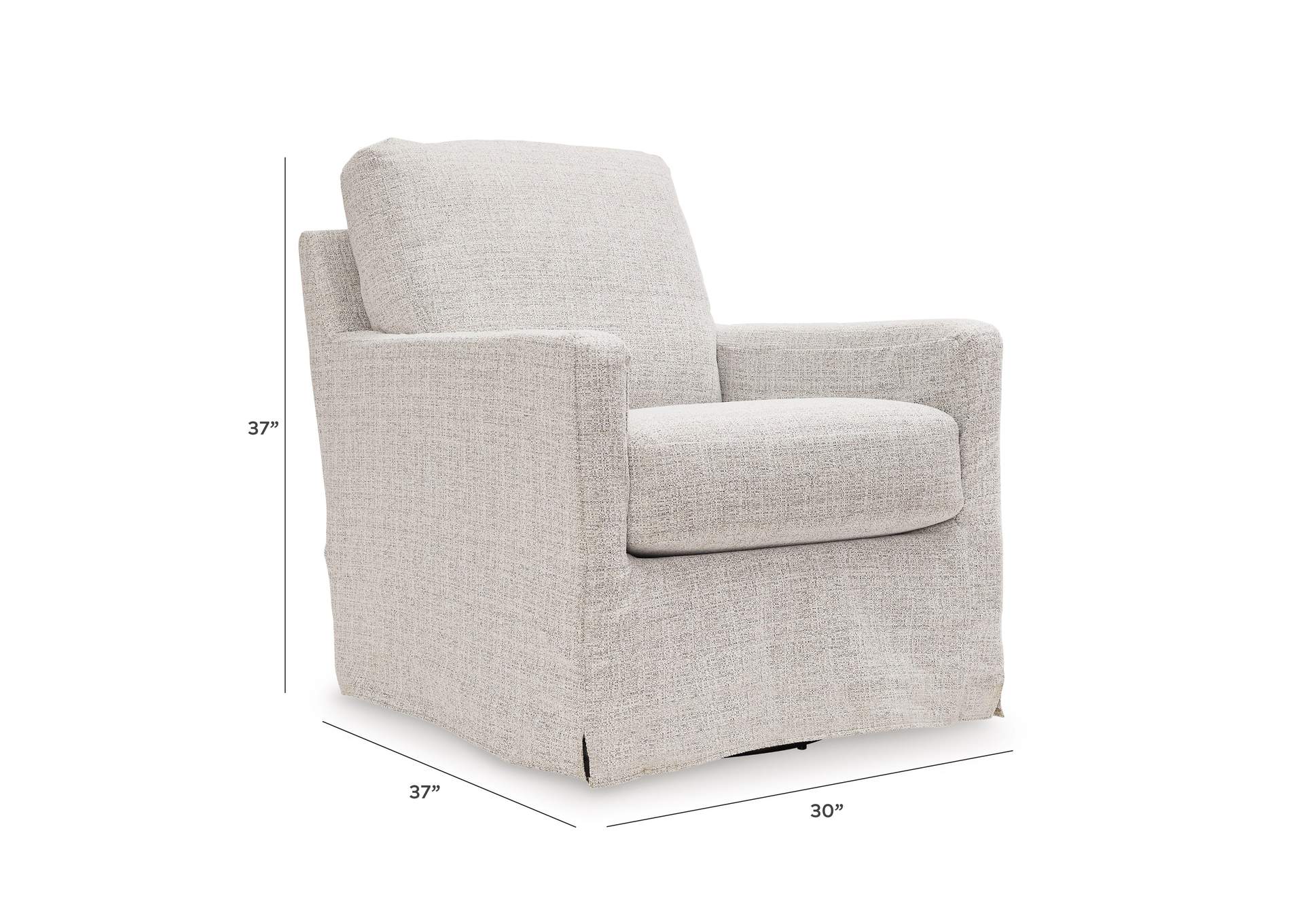 Nenana Next-Gen Nuvella Swivel Glider Accent Chair image 10