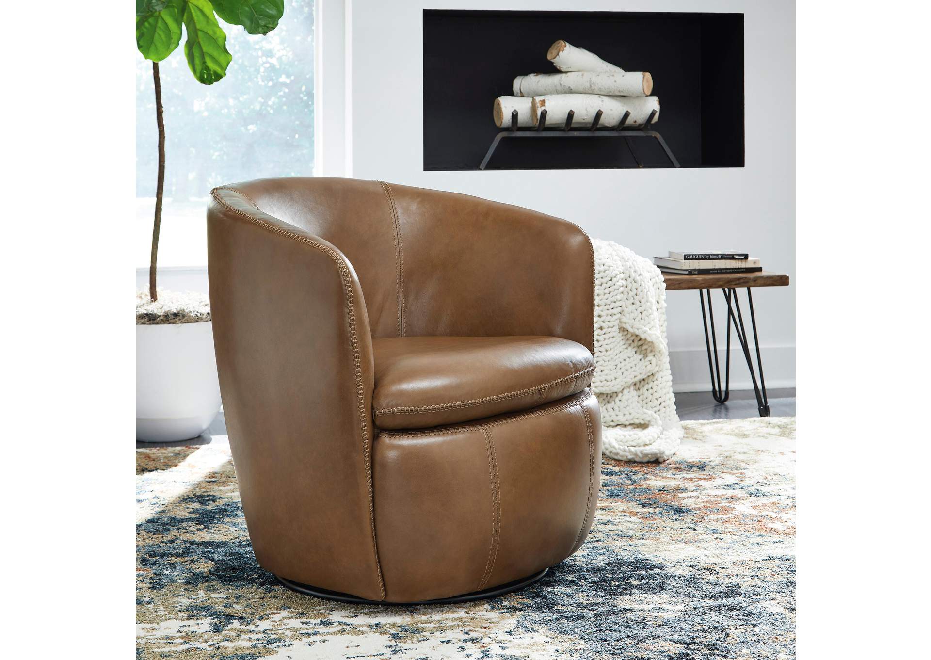 Kierreys Swivel Accent Chair image 4