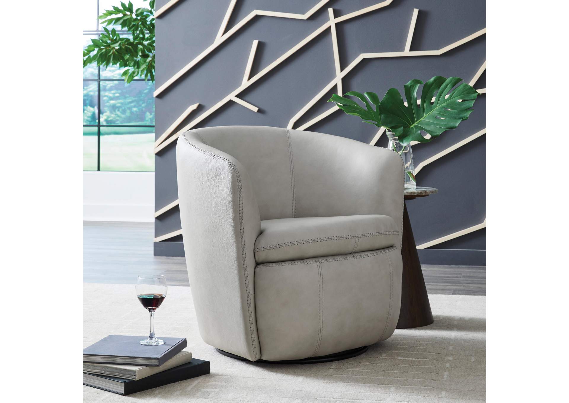 Kierreys Swivel Accent Chair image 4