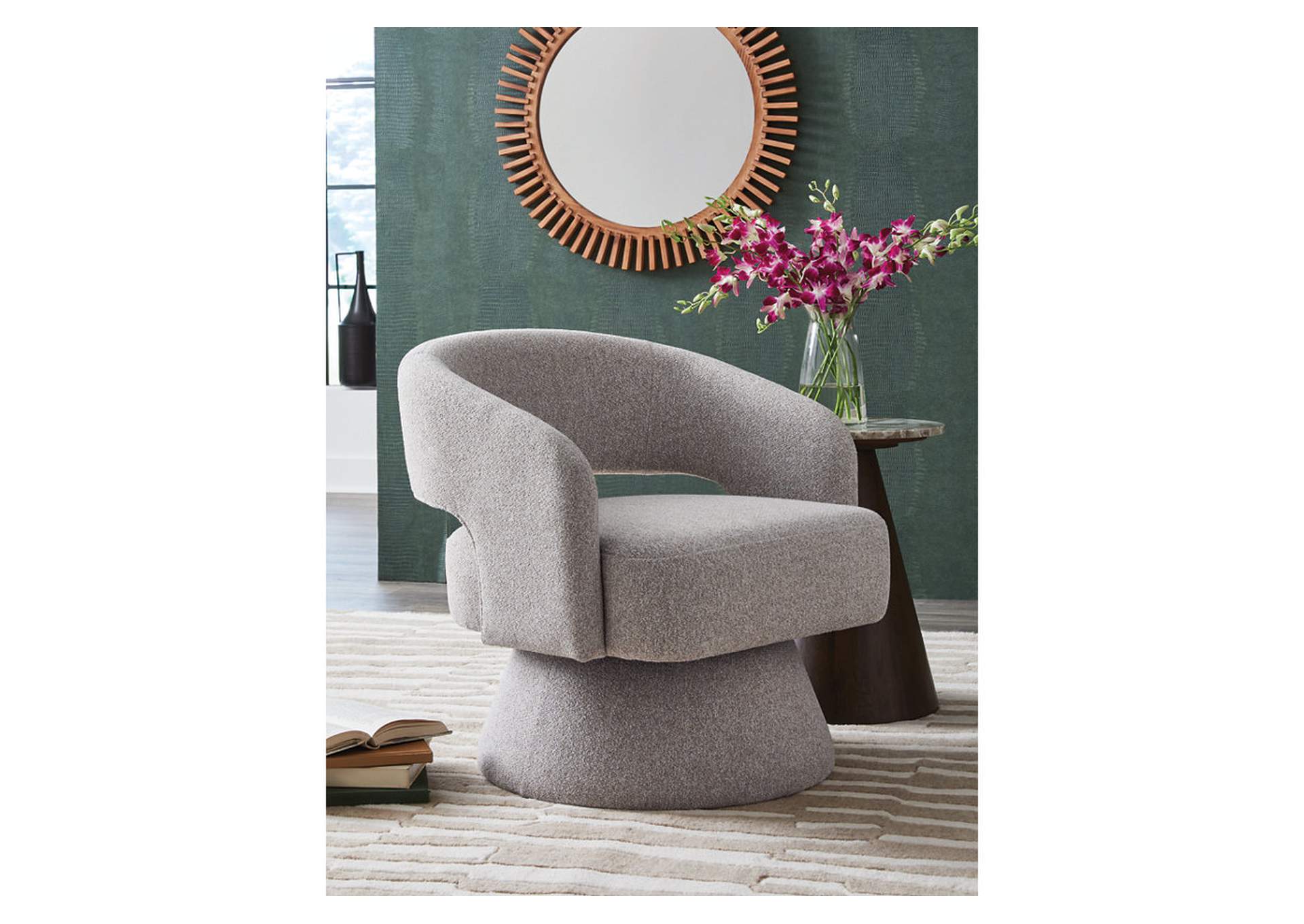 Nashkins Swivel Accent Chair image 2