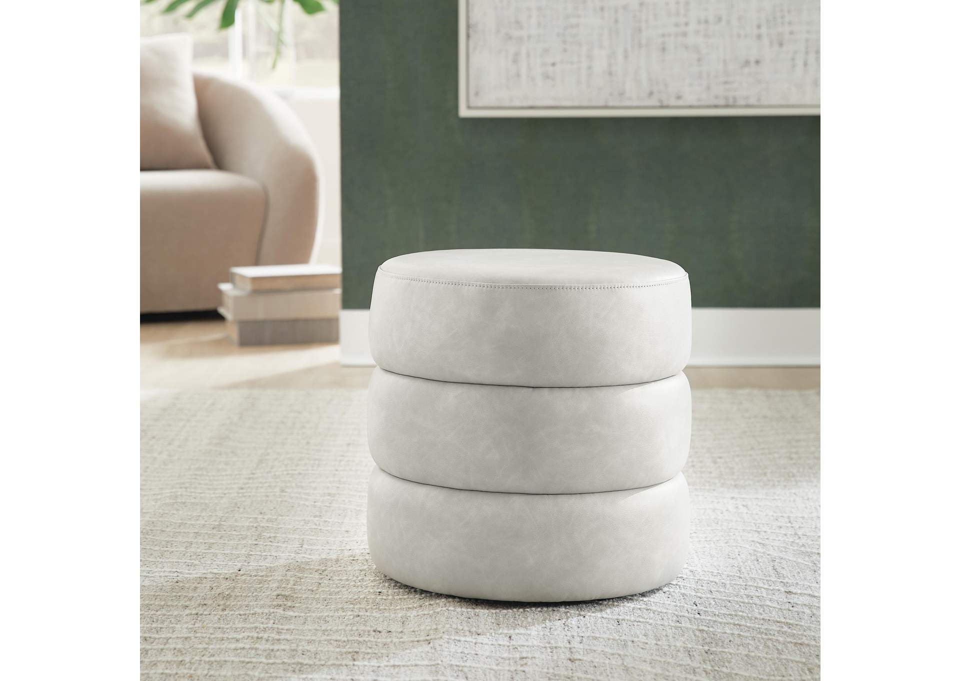 Ummi Swivel Accent Ottoman image 4
