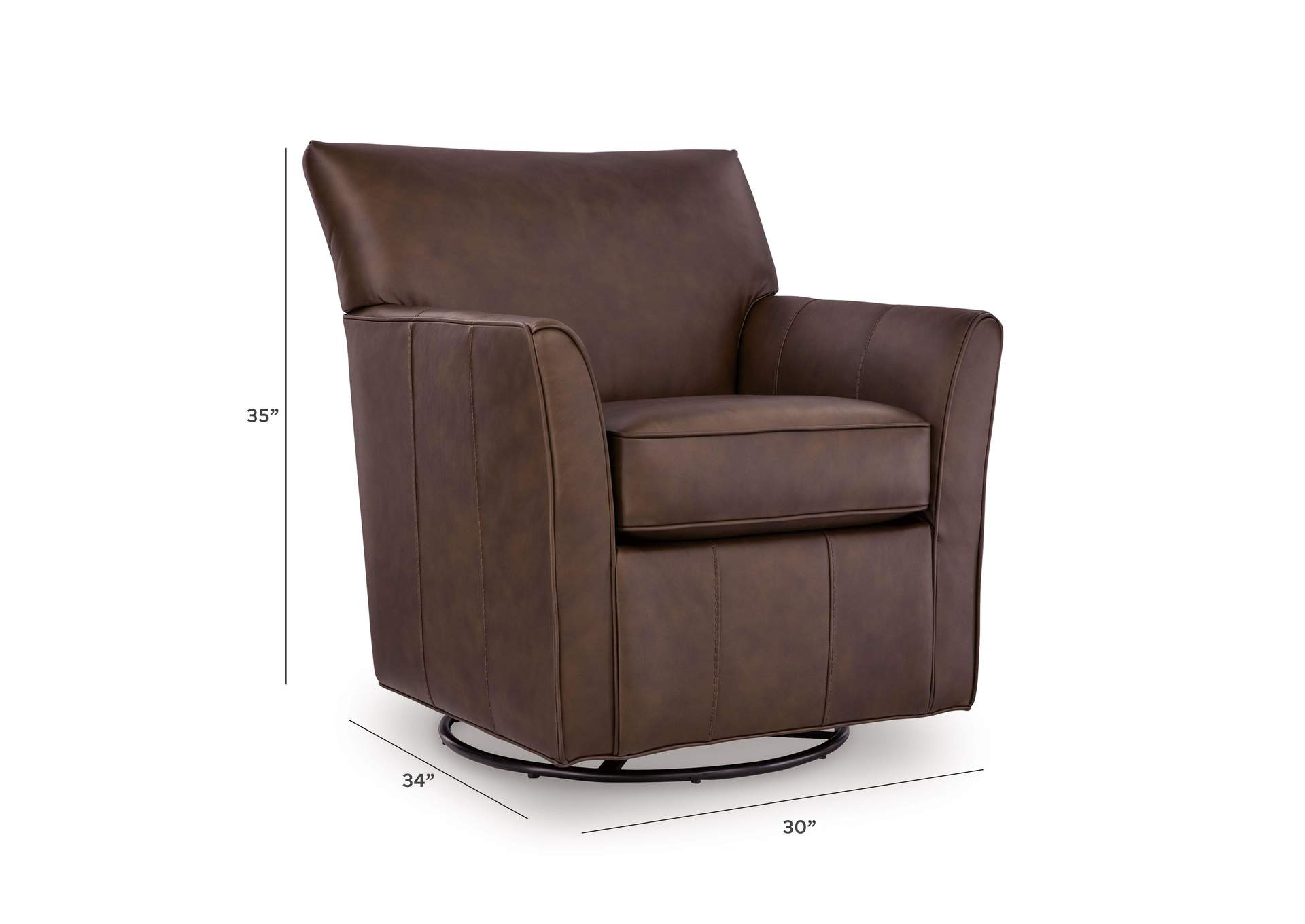 Braydunn Swivel Glider Accent Chair image 11