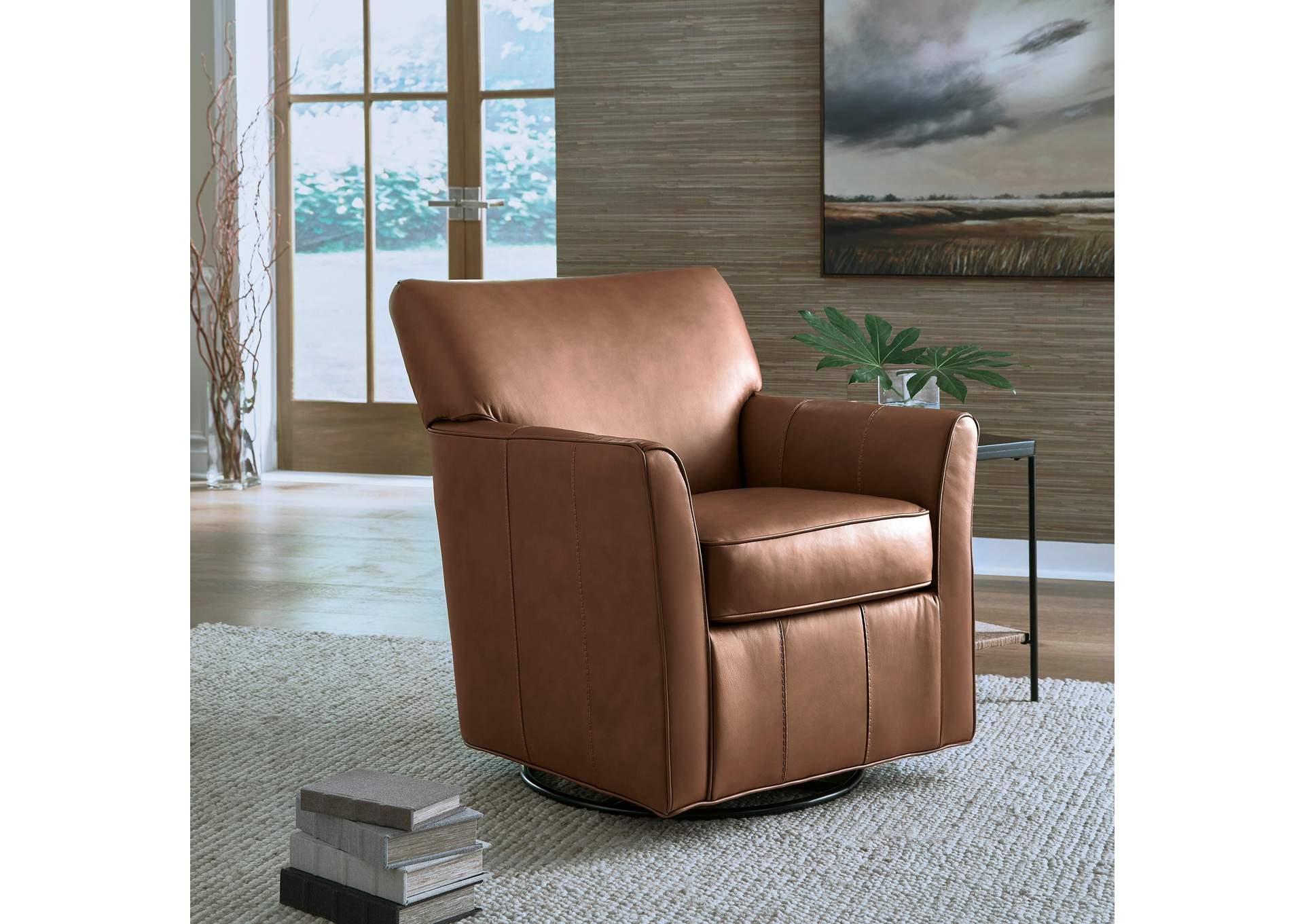 Braydunn Swivel Glider Accent Chair image 4