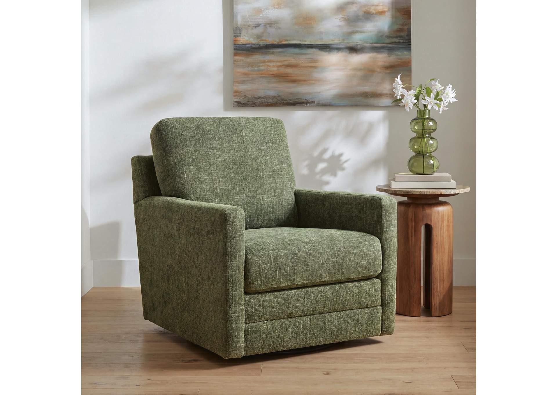 Dishford Swivel Accent Chair image 2