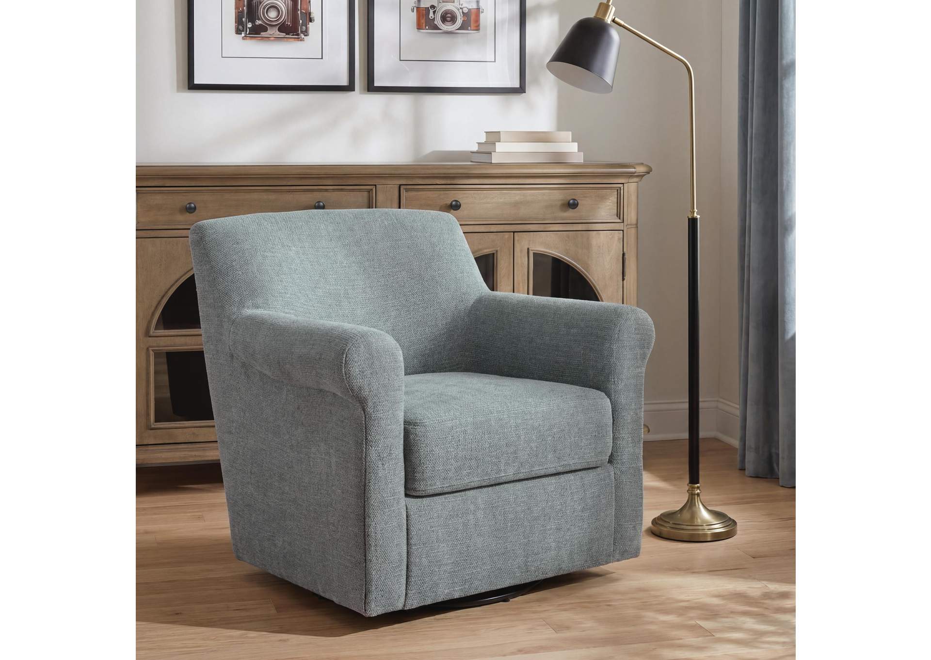 Horlando Swivel Accent Chair image 3