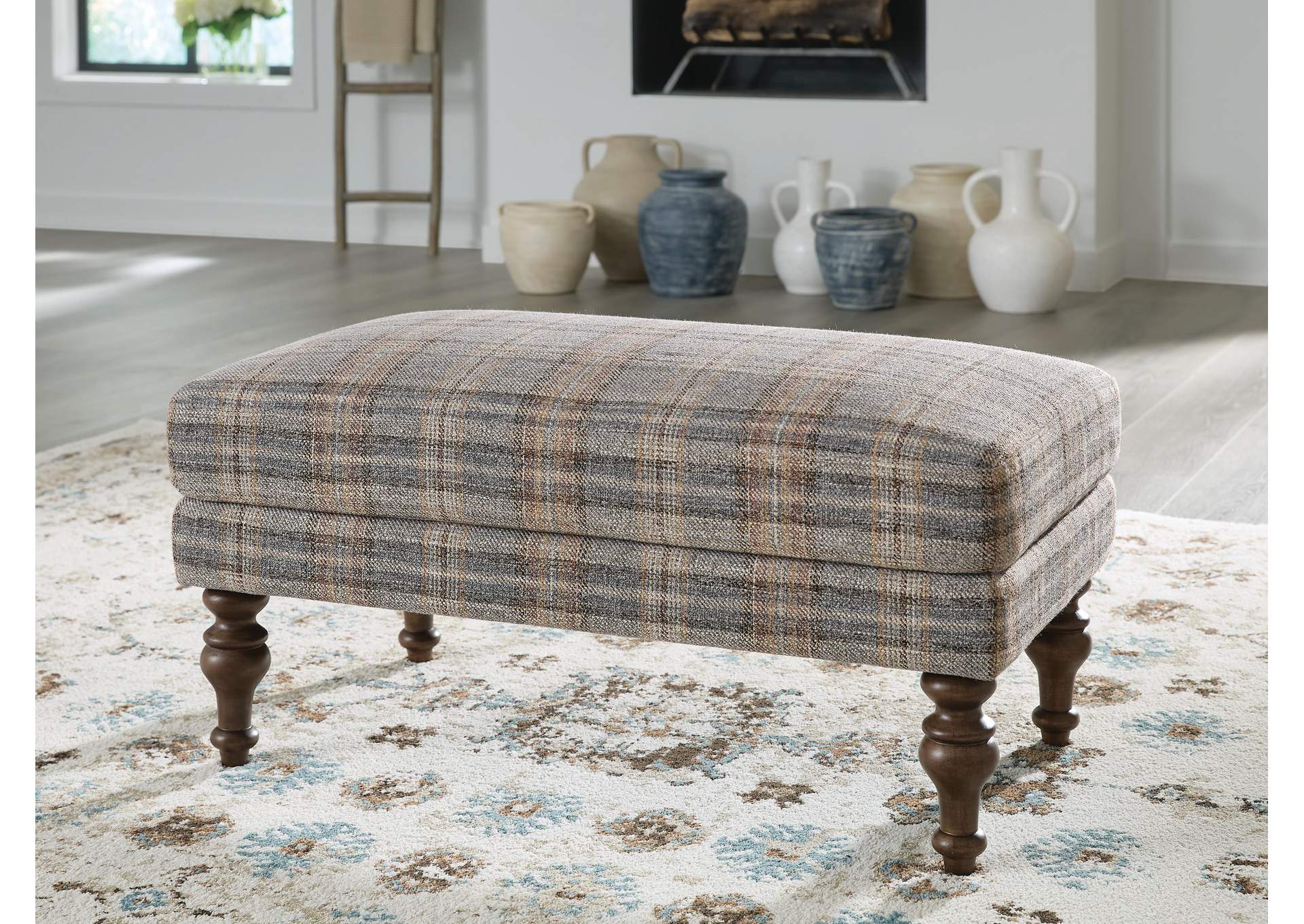 Wilkland Accent Ottoman image 7