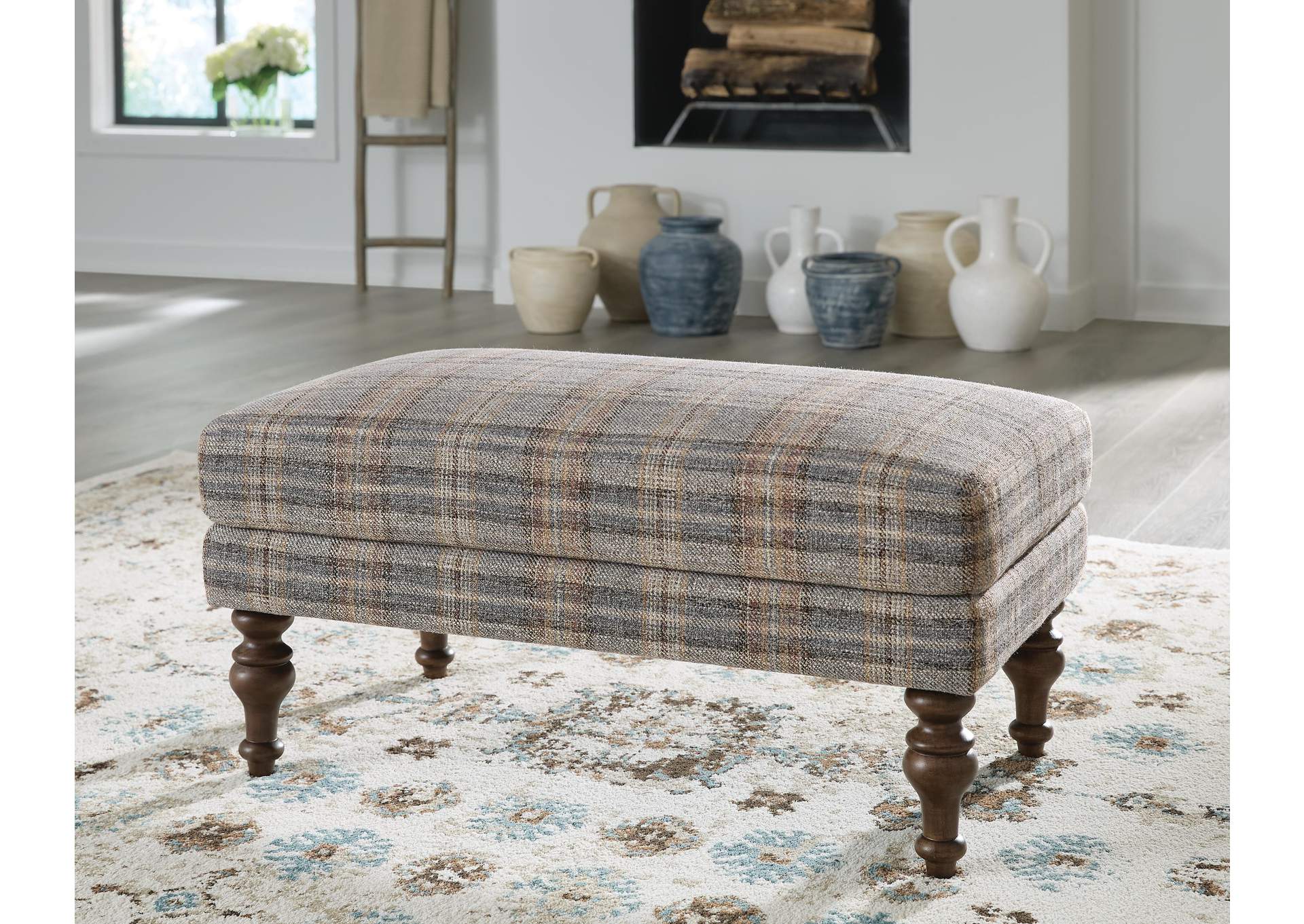 Wilkland Accent Ottoman image 2