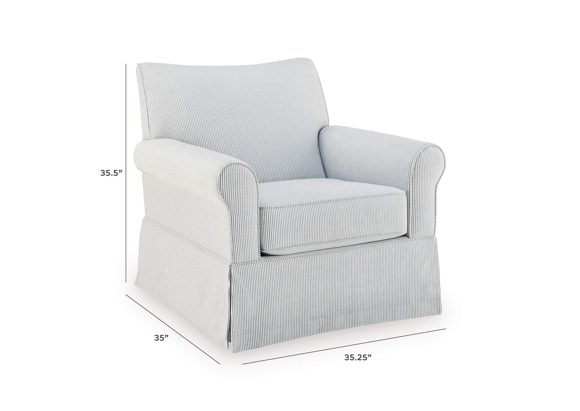 Searcy Swivel Glider Accent Chair image 10