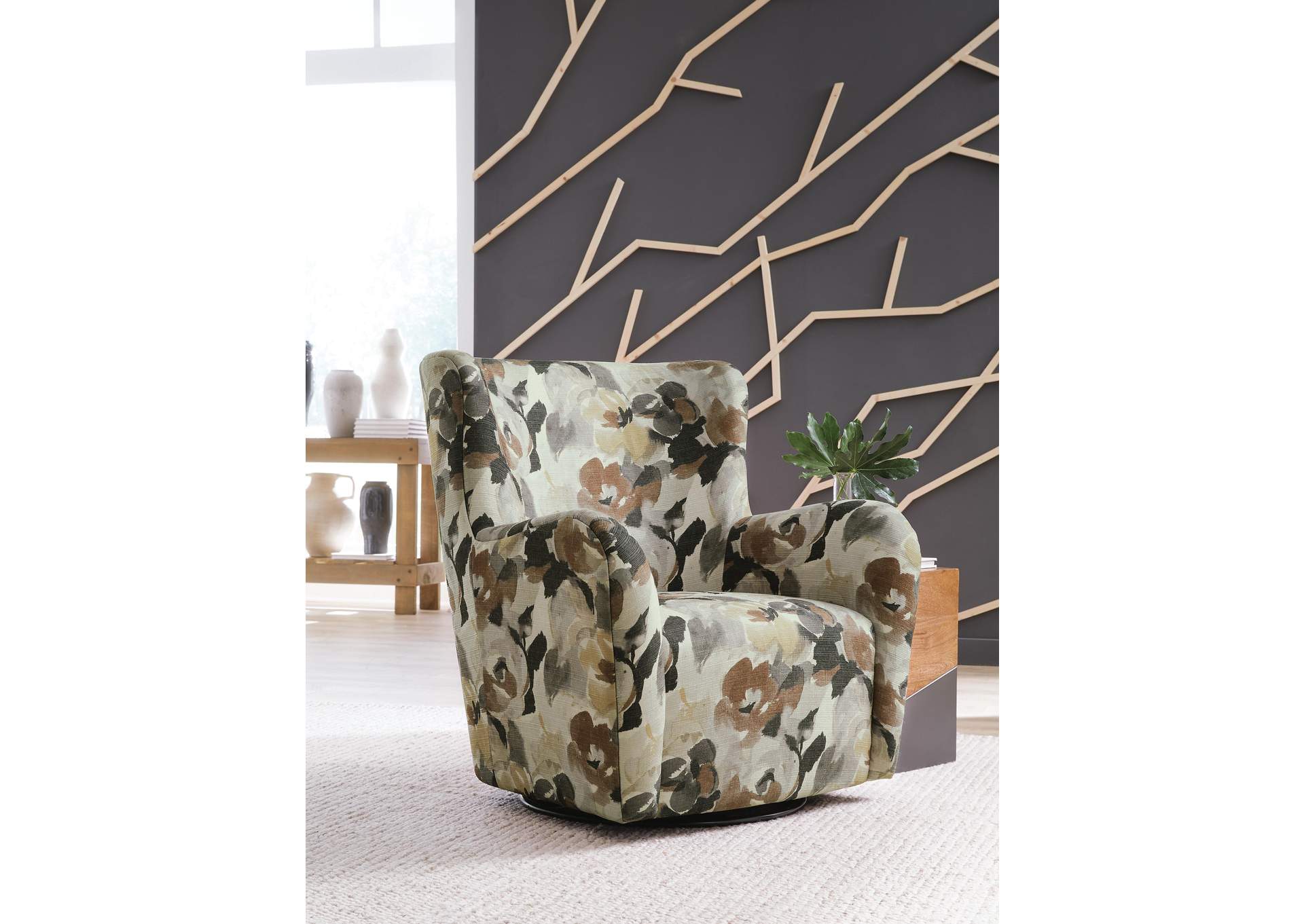 Rowenburg Swivel Glider Accent Chair image 9