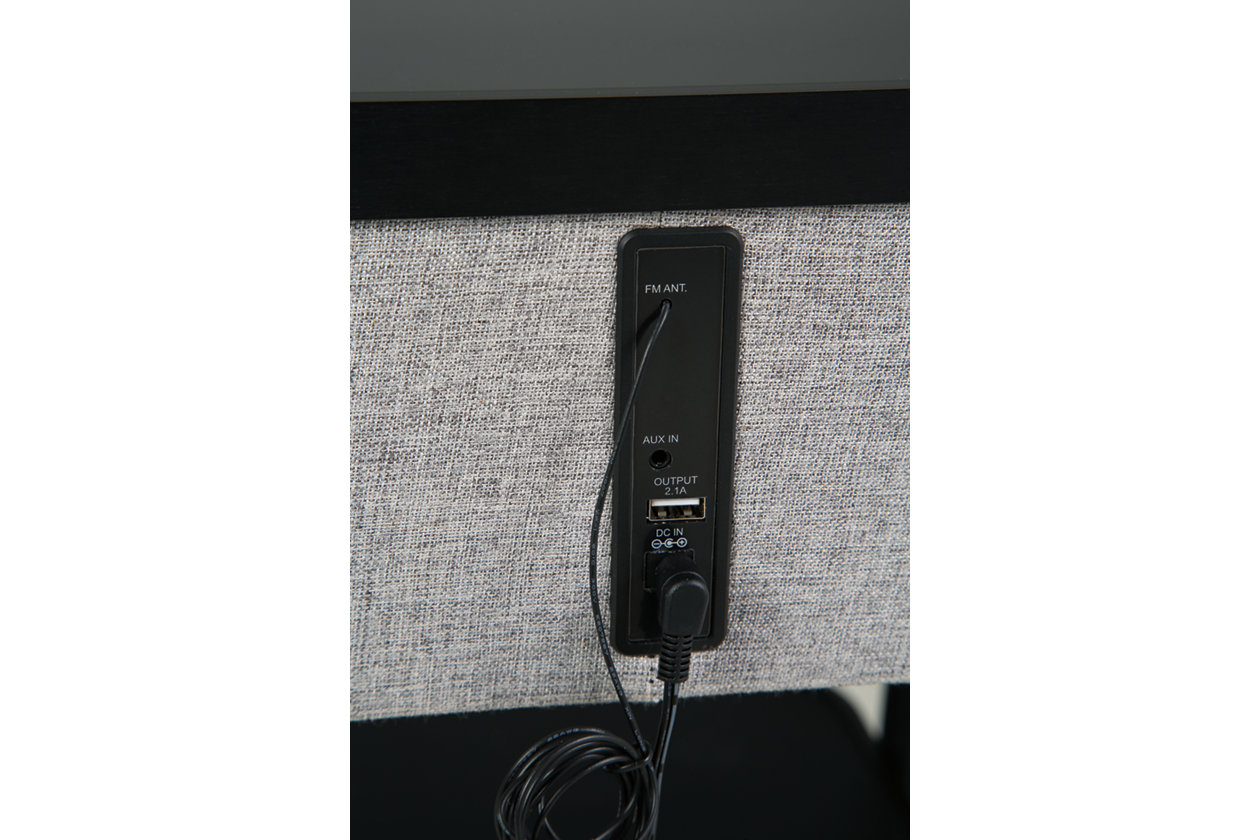 Jorvalee Accent Table with Speaker