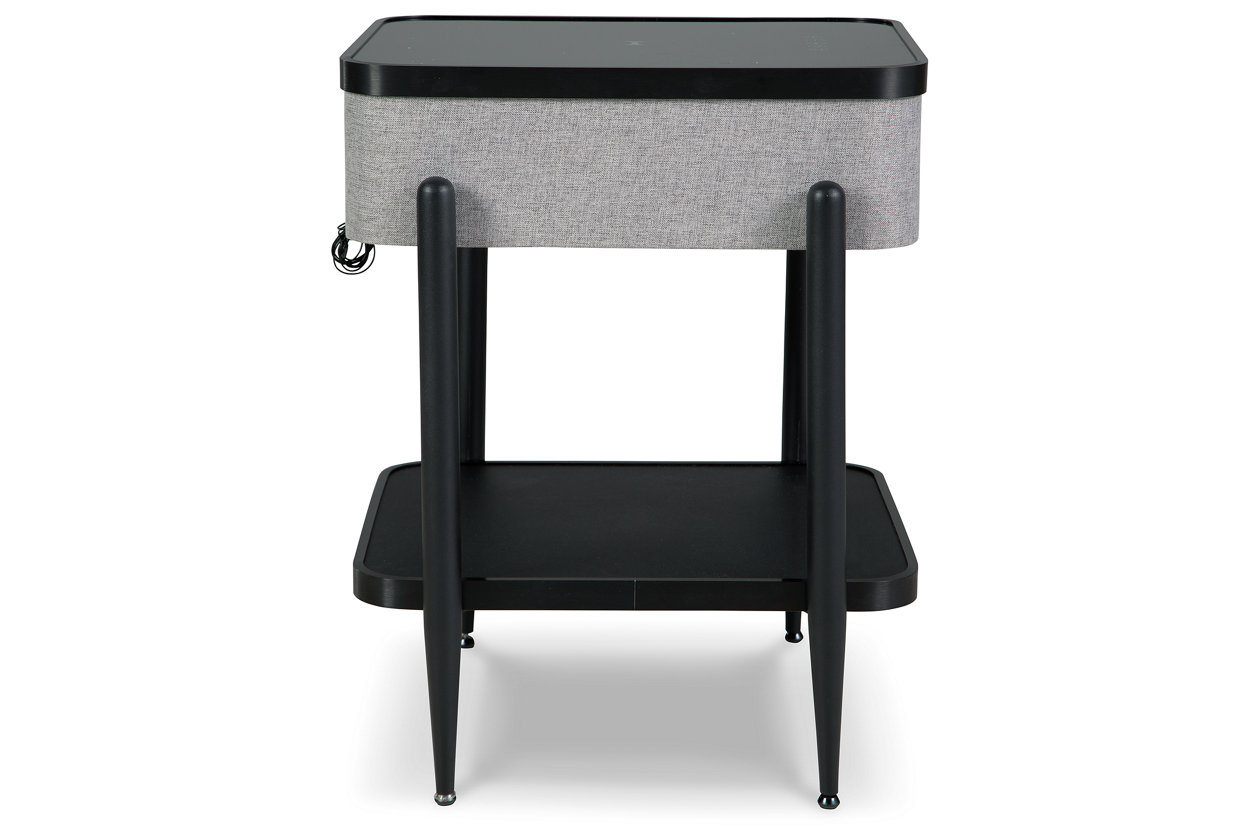 Jorvalee Accent Table with Speaker
