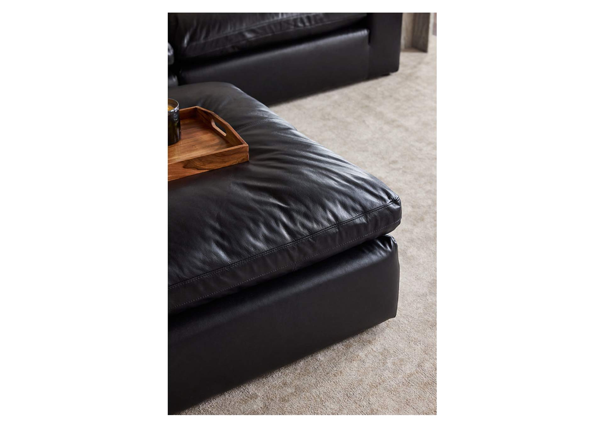 Emilia Oversized Accent Ottoman image 8