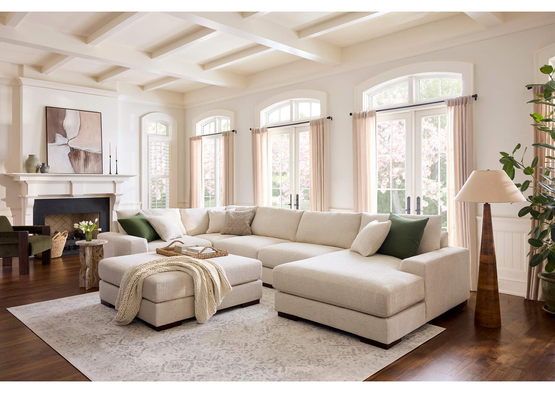 Barrelton 5-Piece Sectional with Chaise image 3