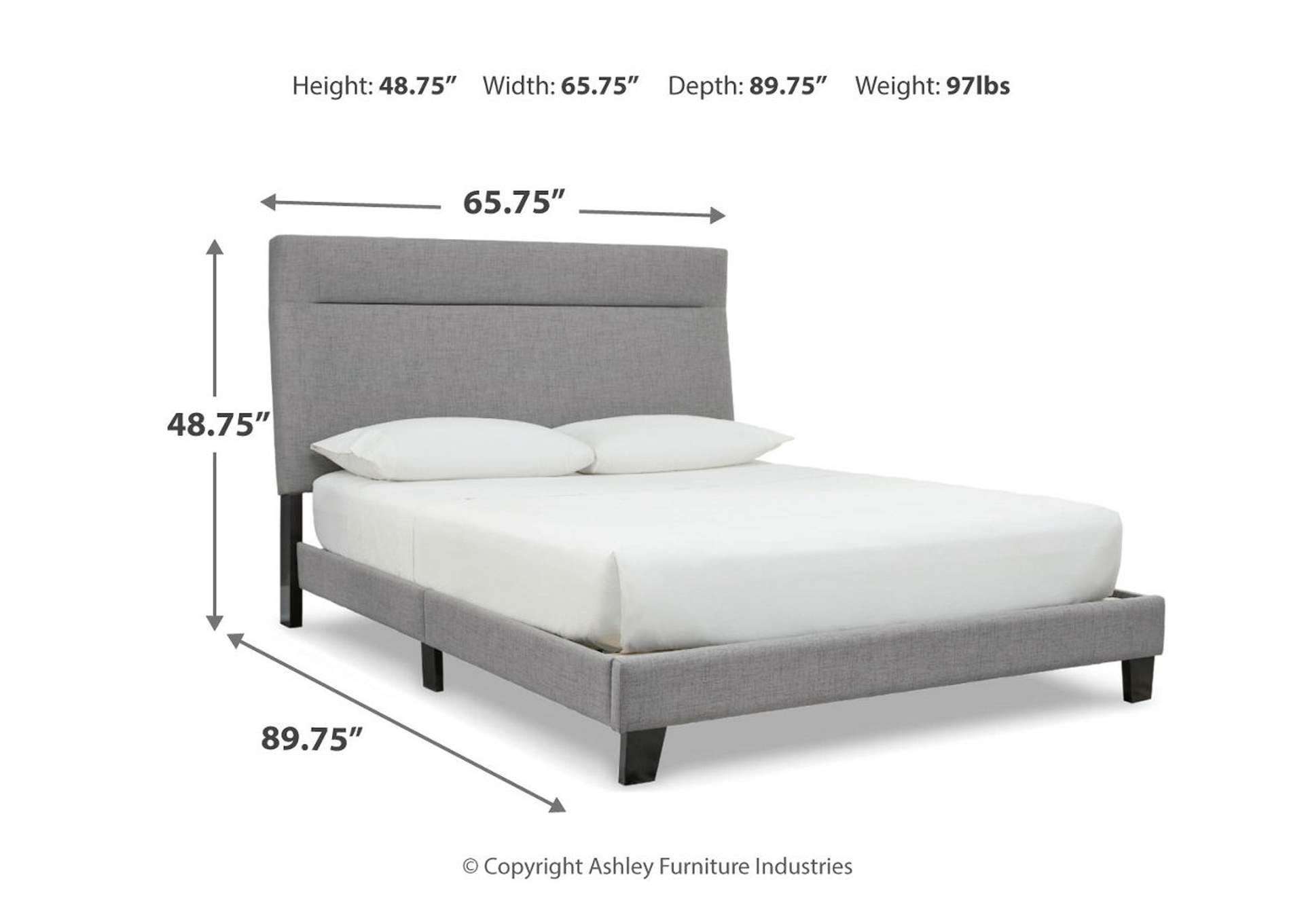 Adelloni Queen Upholstered Bed image 7