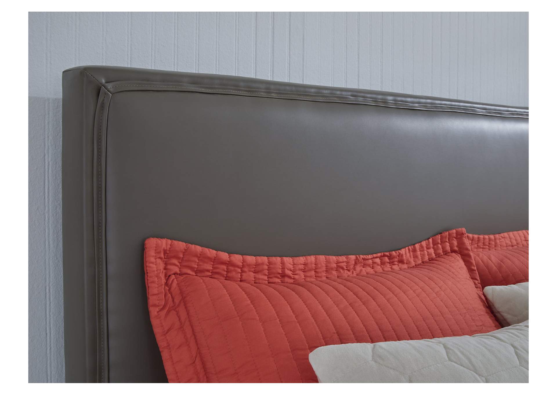 Mesling Queen Upholstered Bed image 7