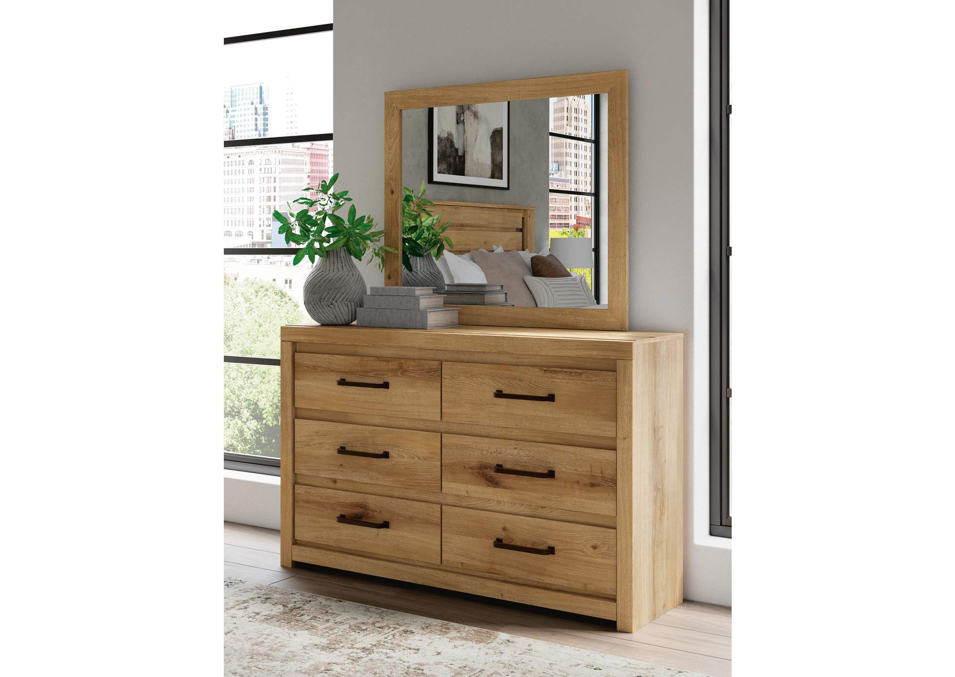 Brozmont Dresser and Mirror image 2