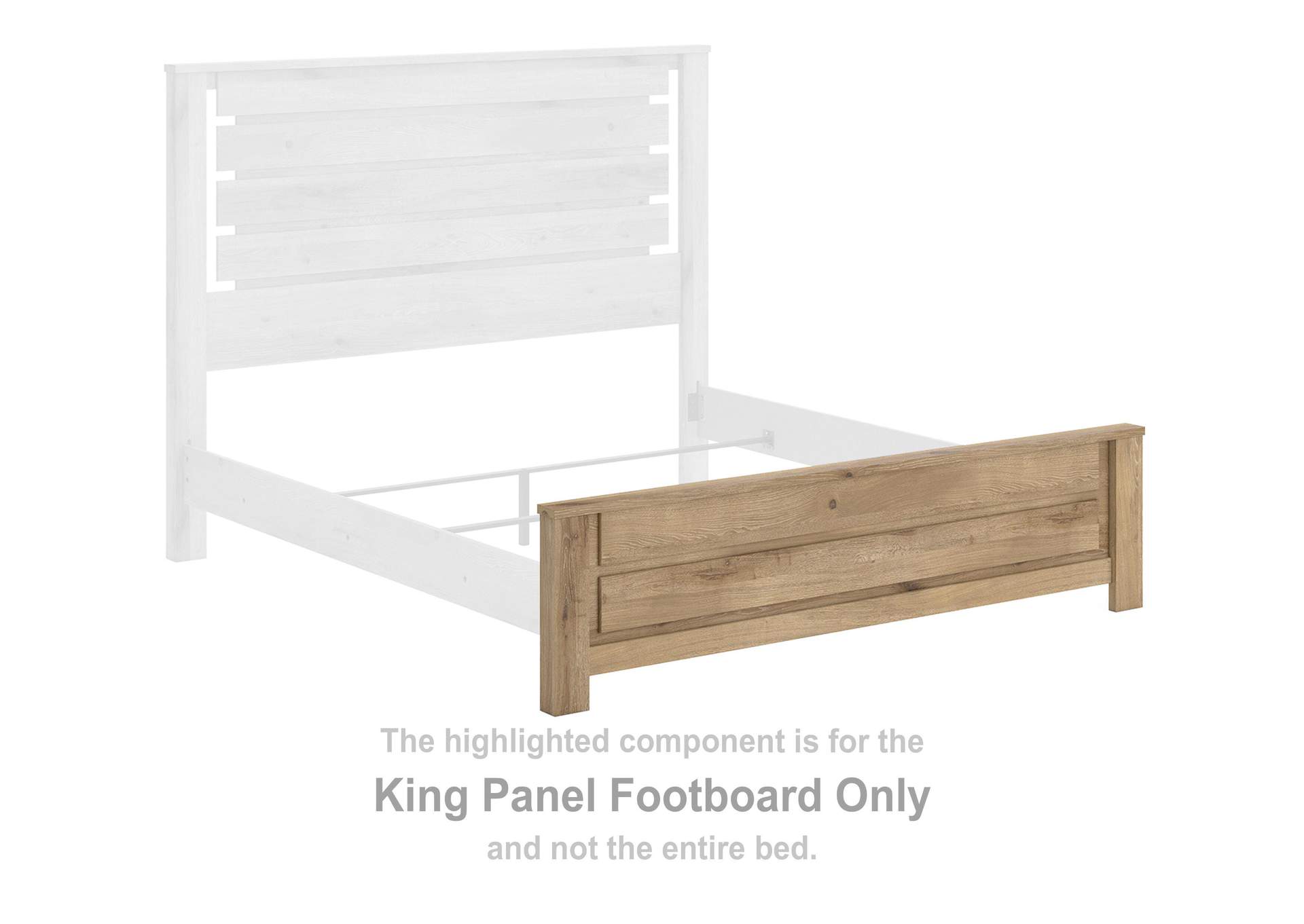 Brozmont King Panel Bed image 1