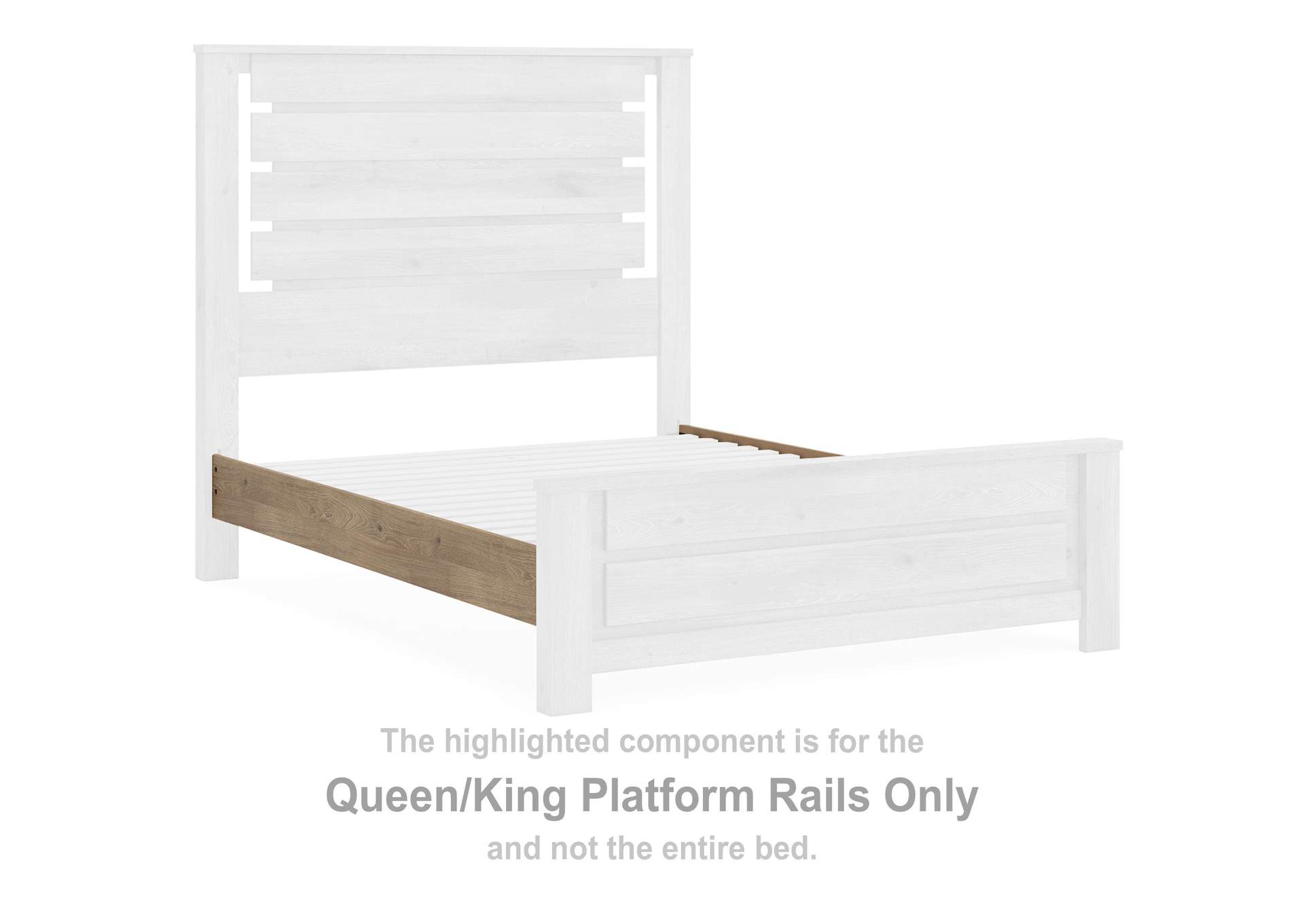 Brozmont Queen Panel Platform Bed image 4