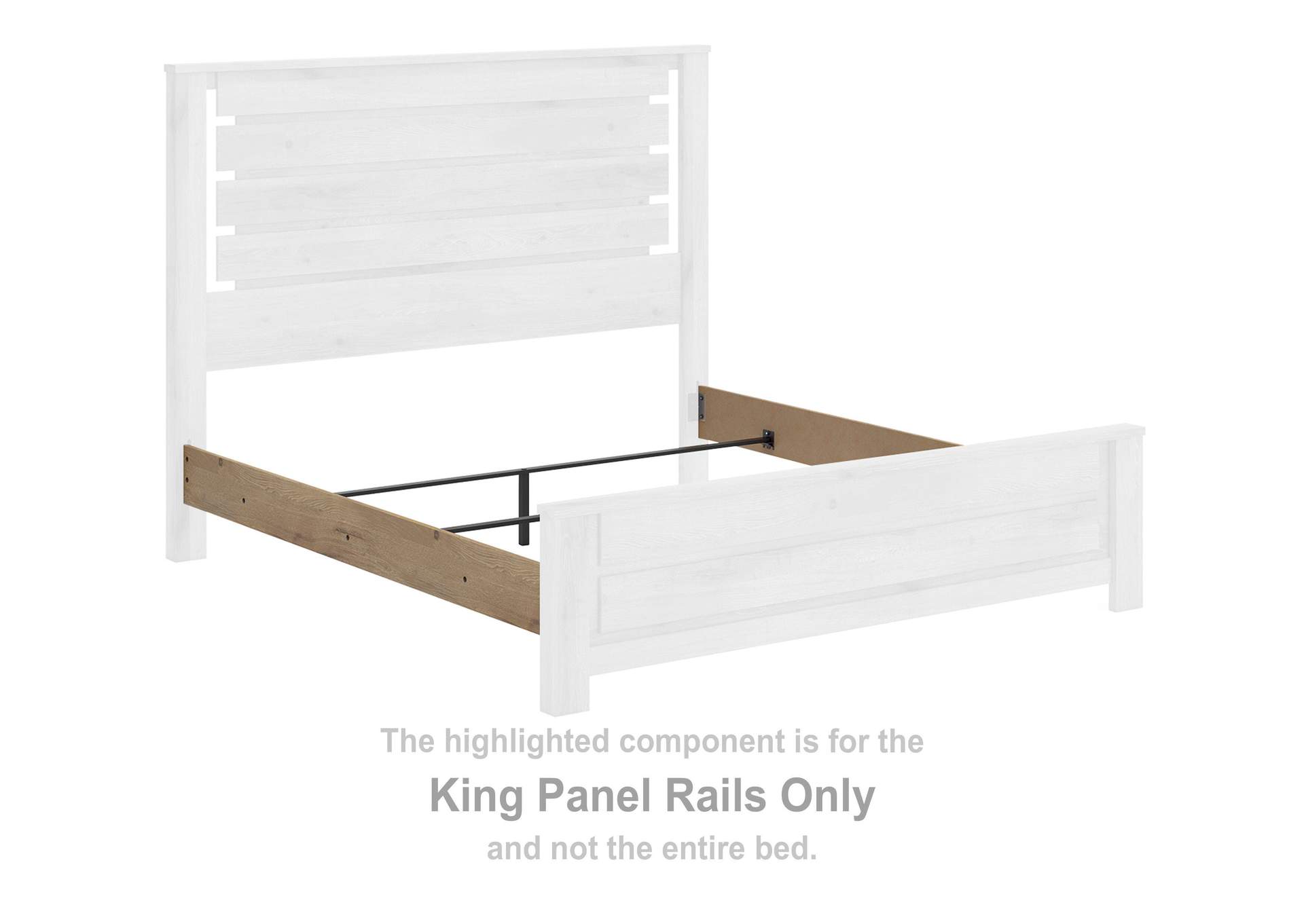 Brozmont King Panel Bed image 3