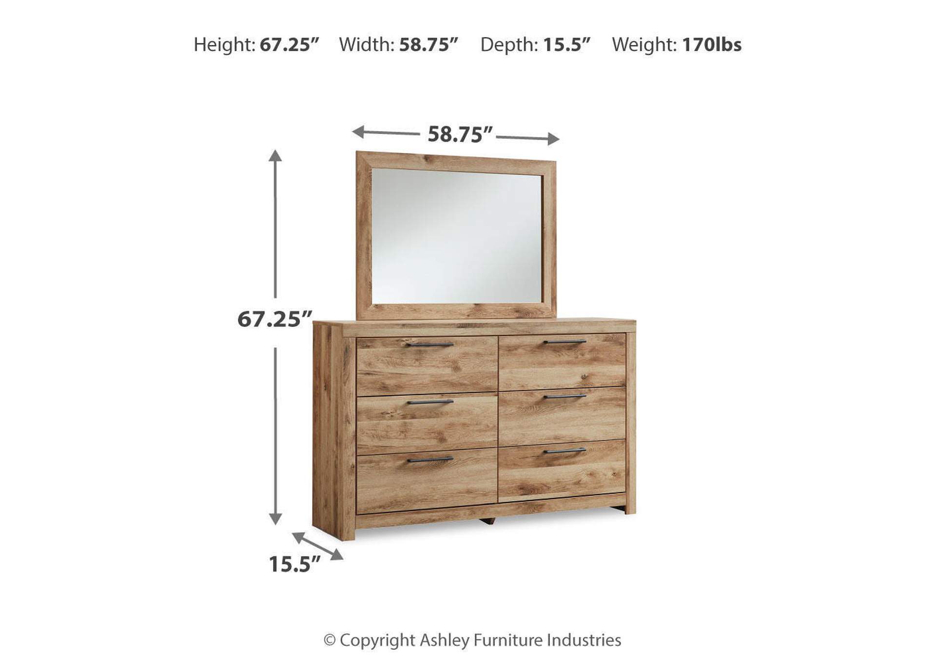 Hyanna Dresser and Mirror image 4