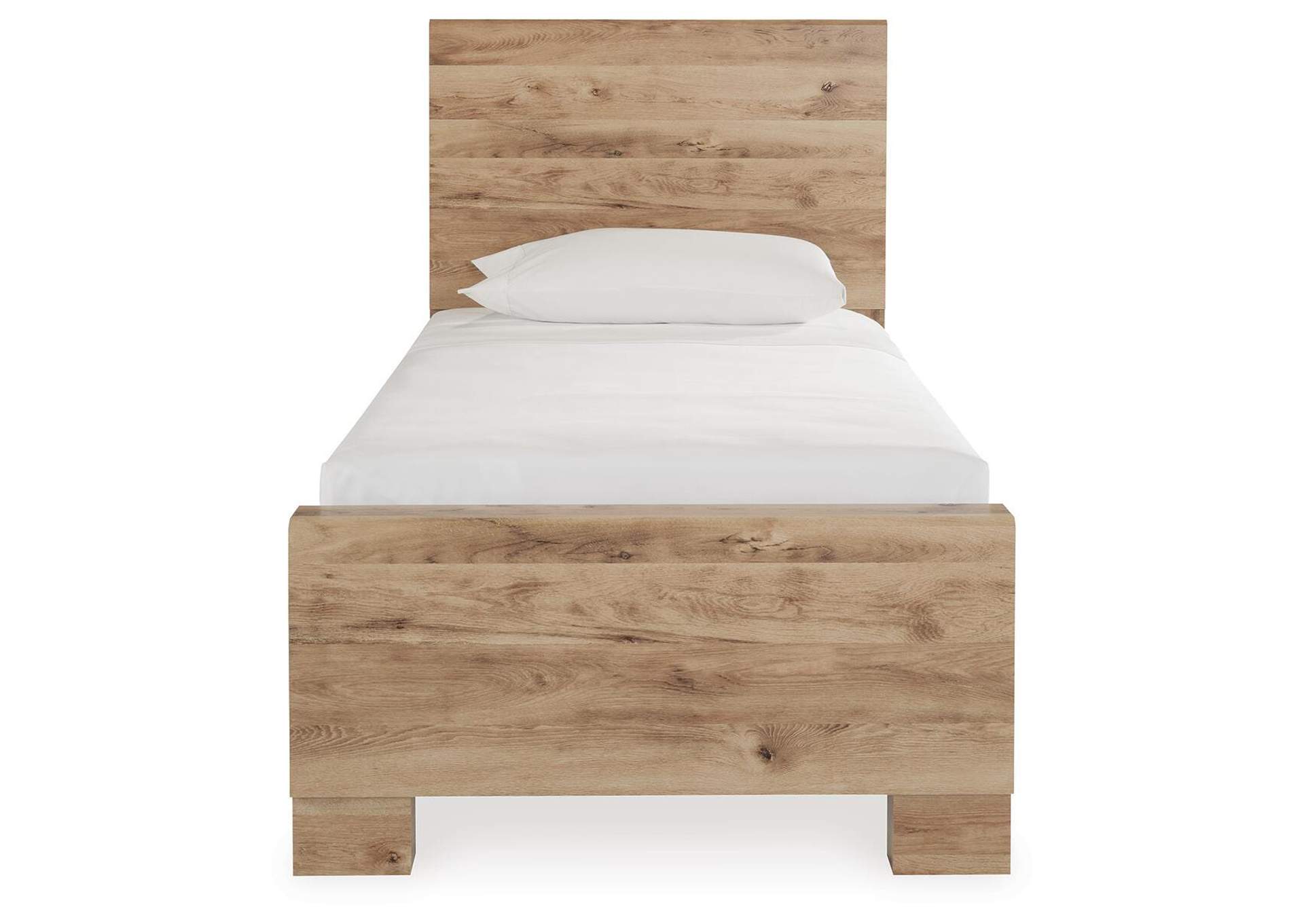 Hyanna Twin Panel Bed with Mirrored Dresser image 12