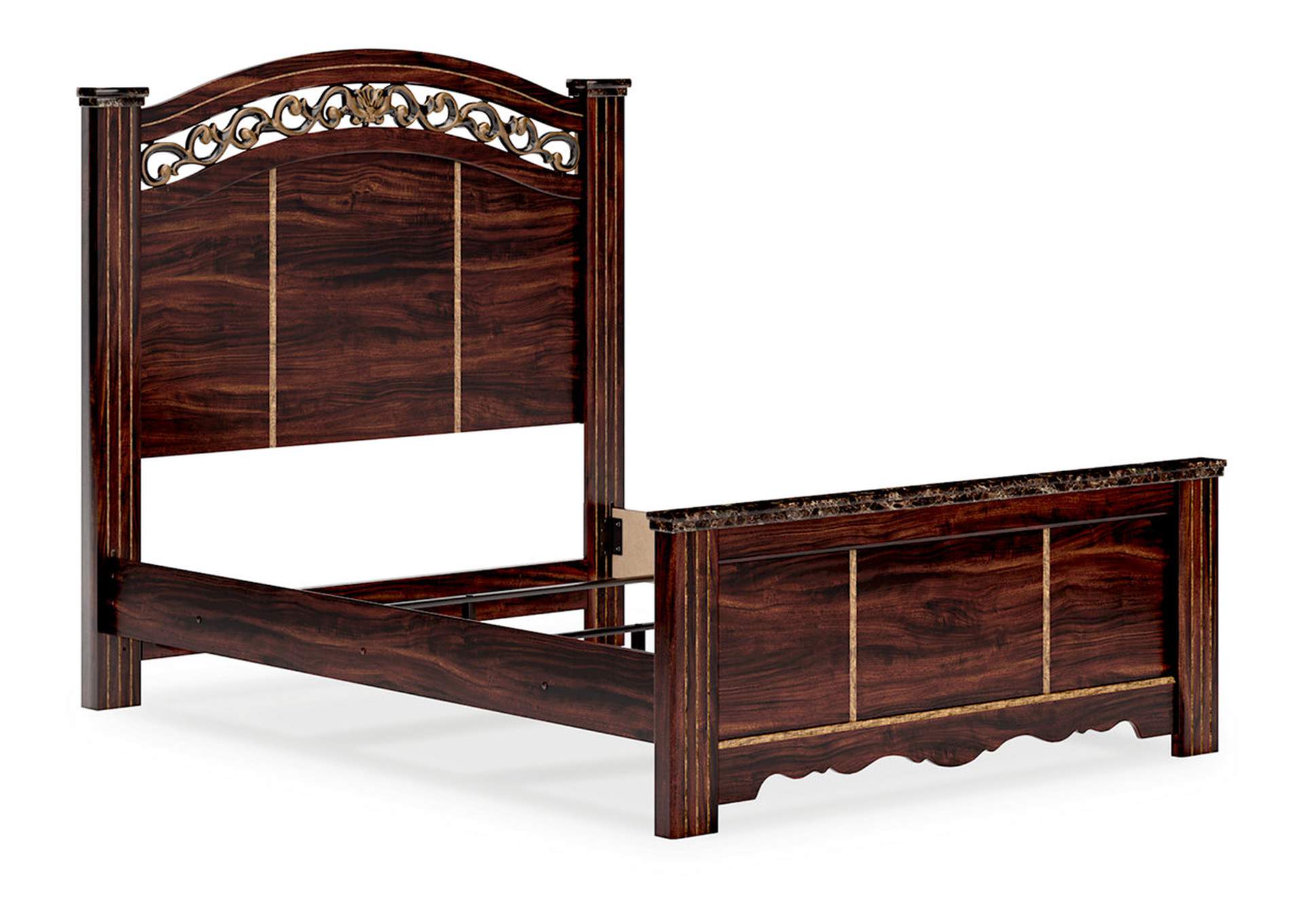 Glosmount Queen Poster Bed