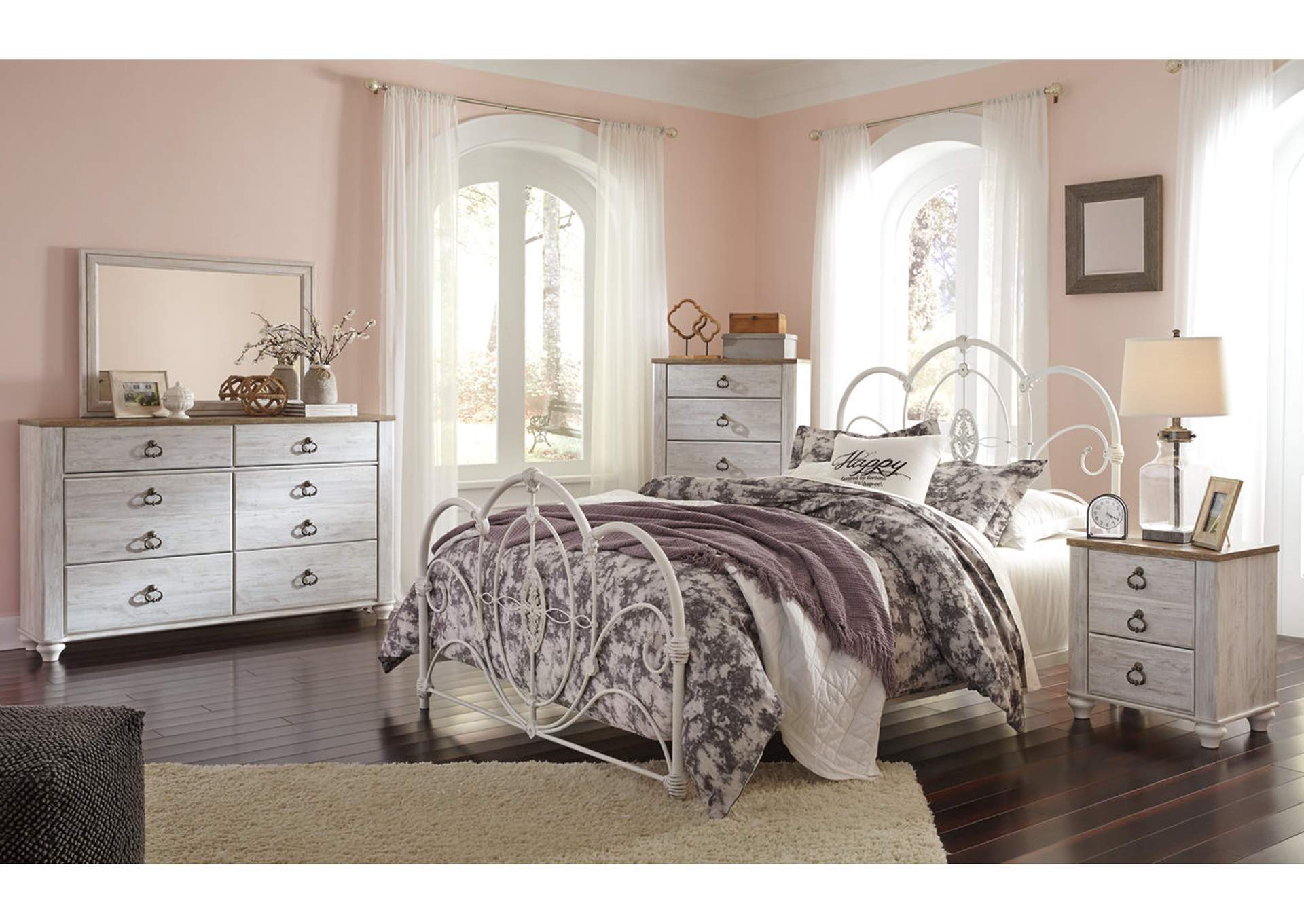 Willowton Youth Dresser and Mirror