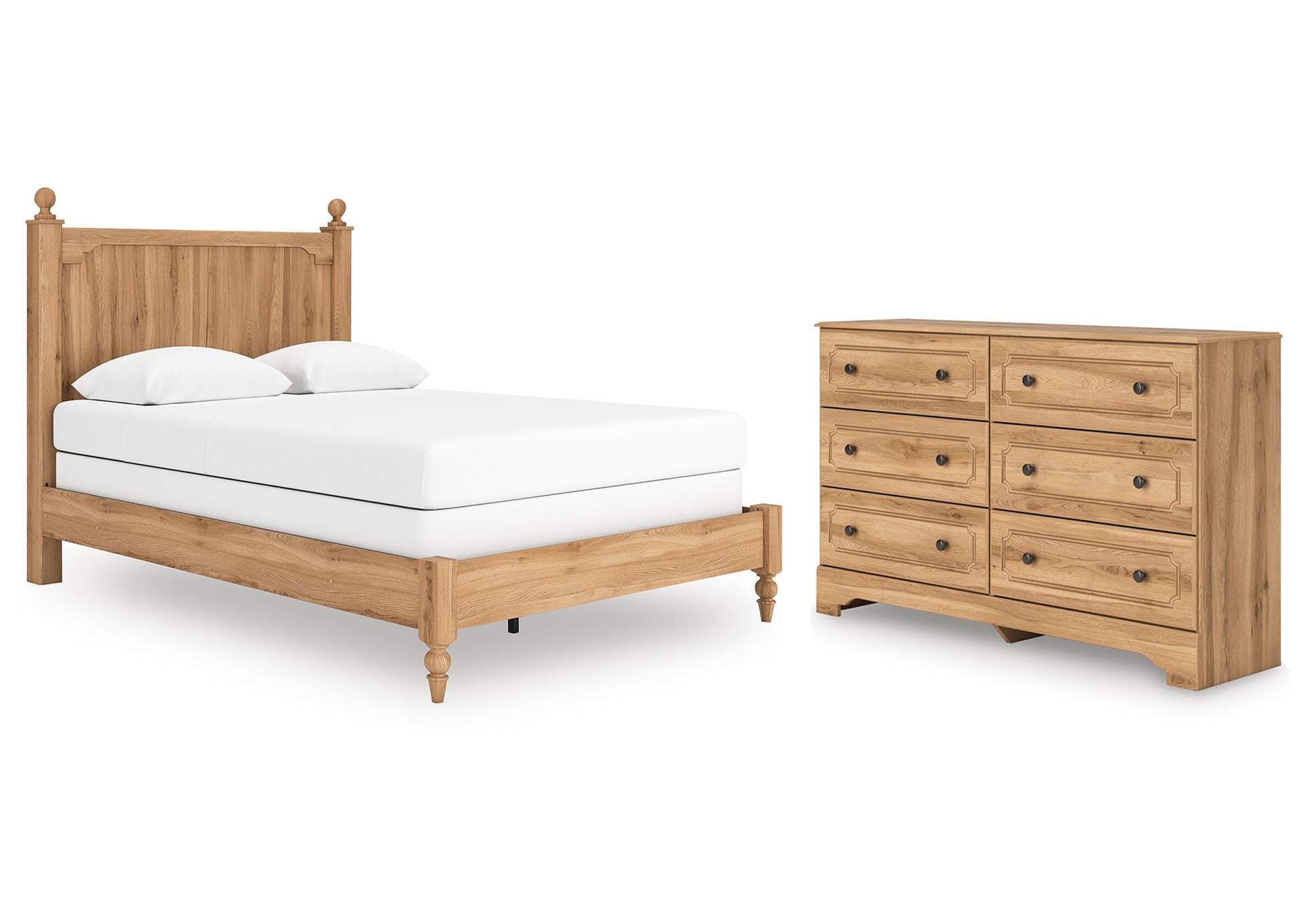 Galletyn Queen Panel Bed with Dresser image 1