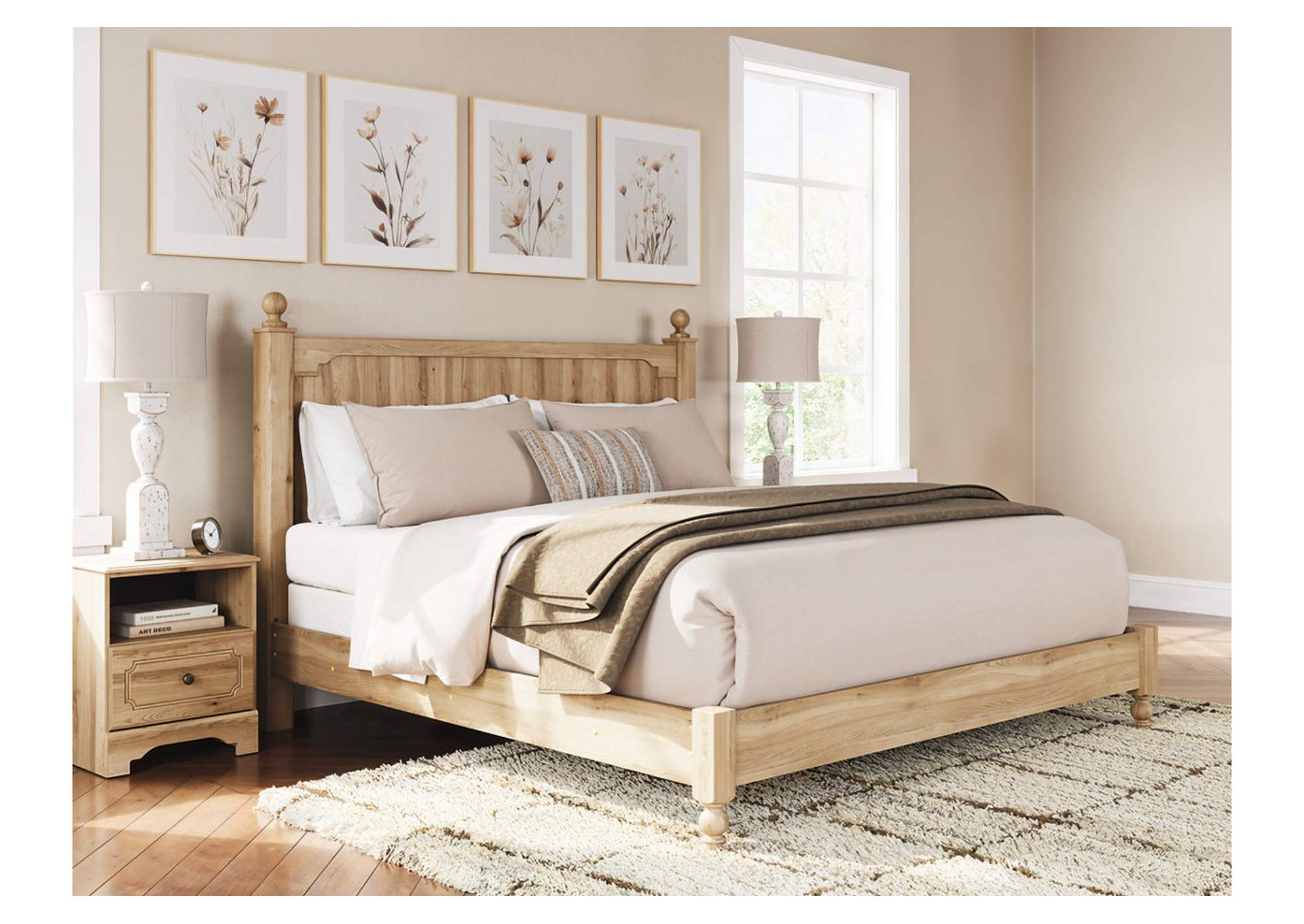 Aleaport King Panel Bed image 8