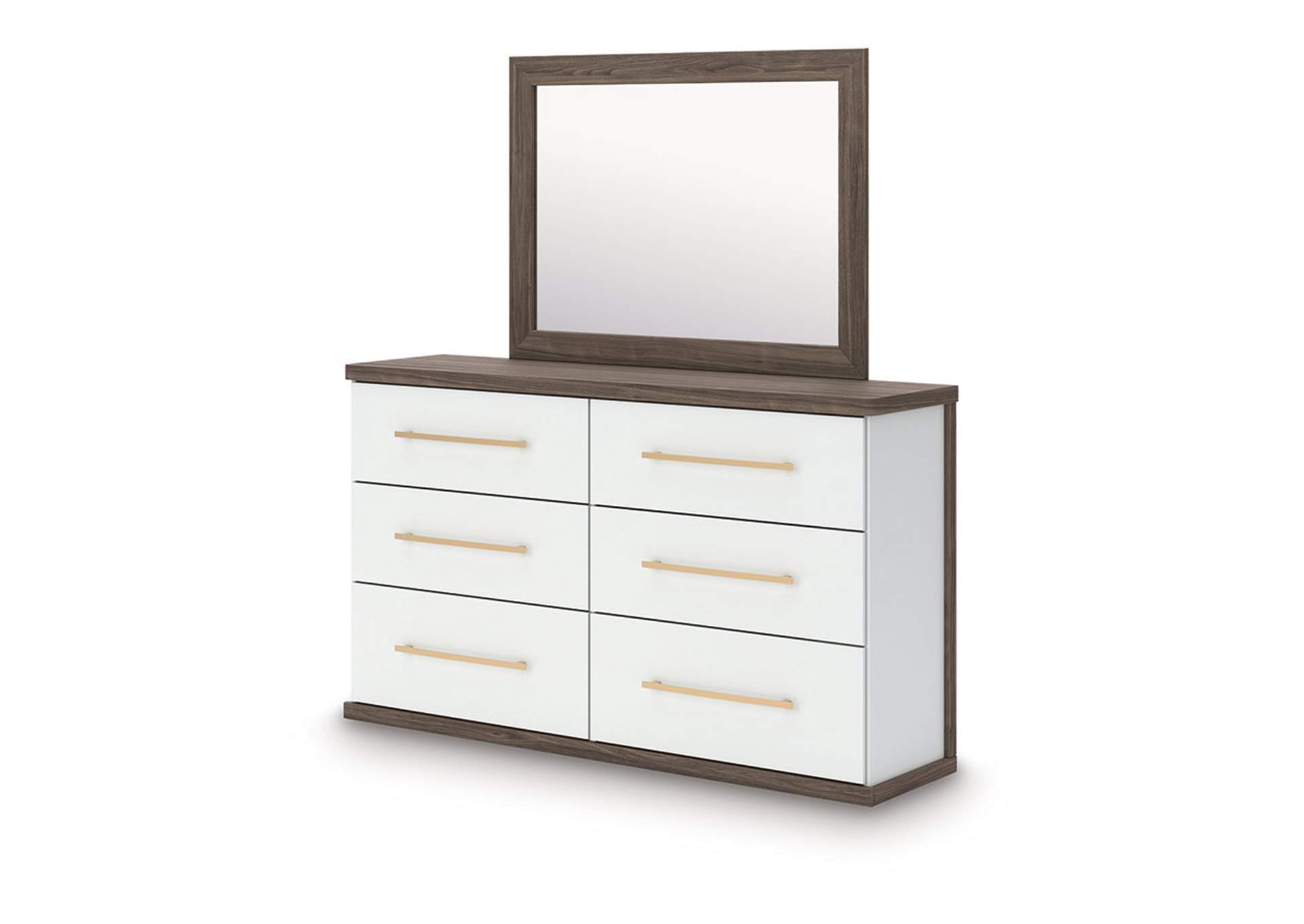 Kendanport Dresser and Mirror image 5