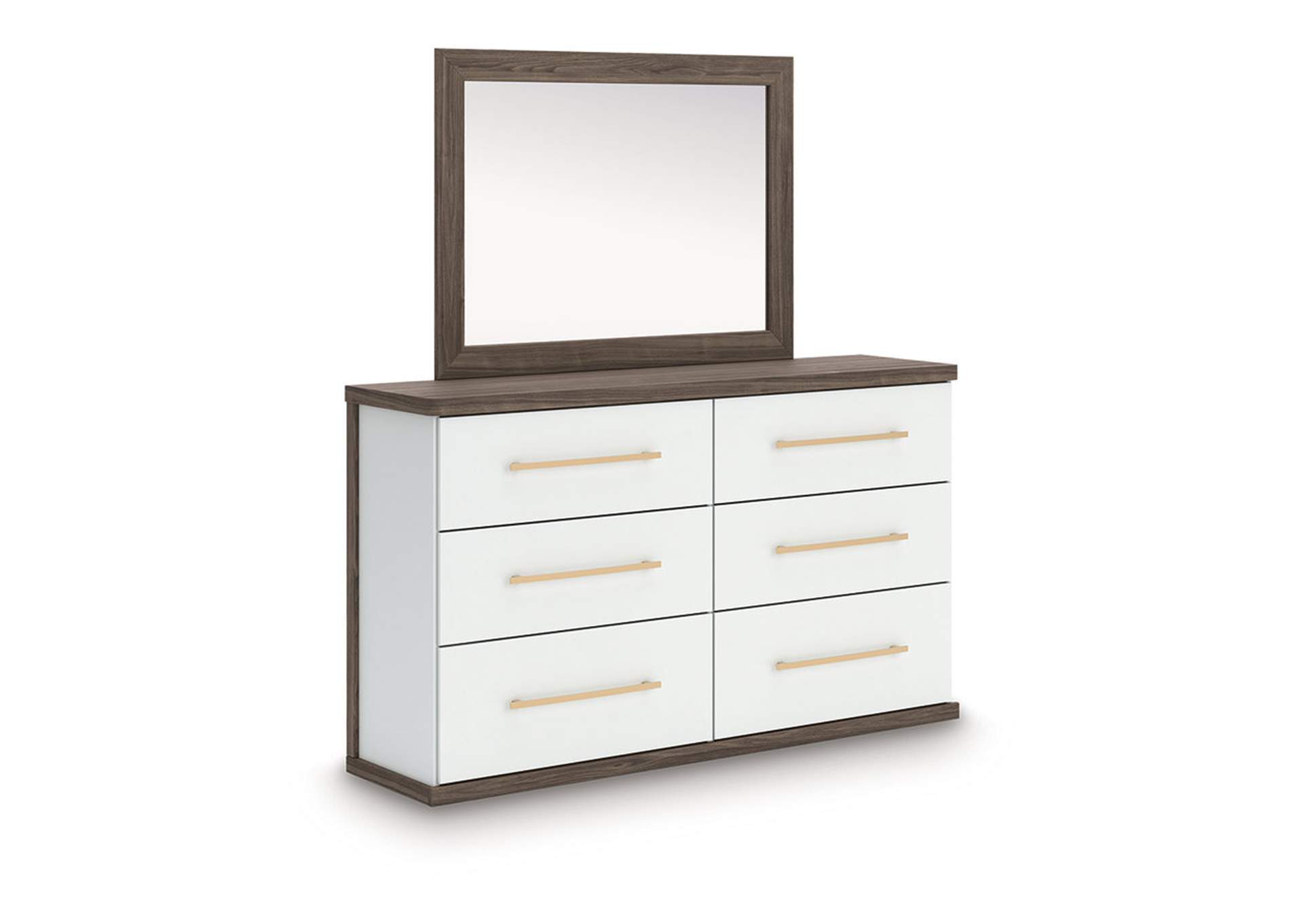 Kendanport Dresser and Mirror image 1