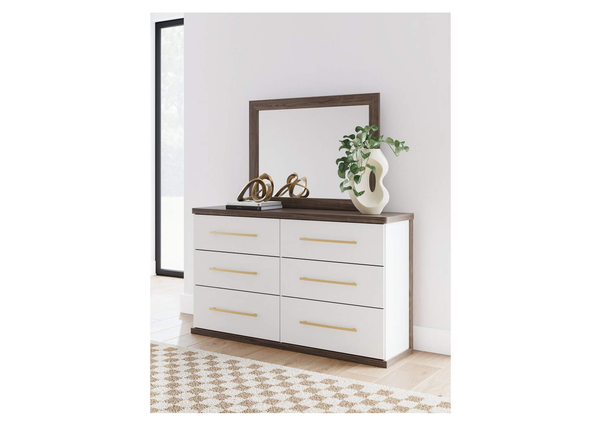 Kendanport Dresser and Mirror image 2