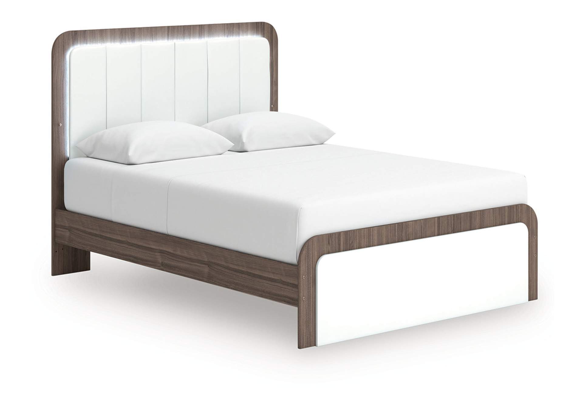 Kendanport Queen Upholstered Bed image 2