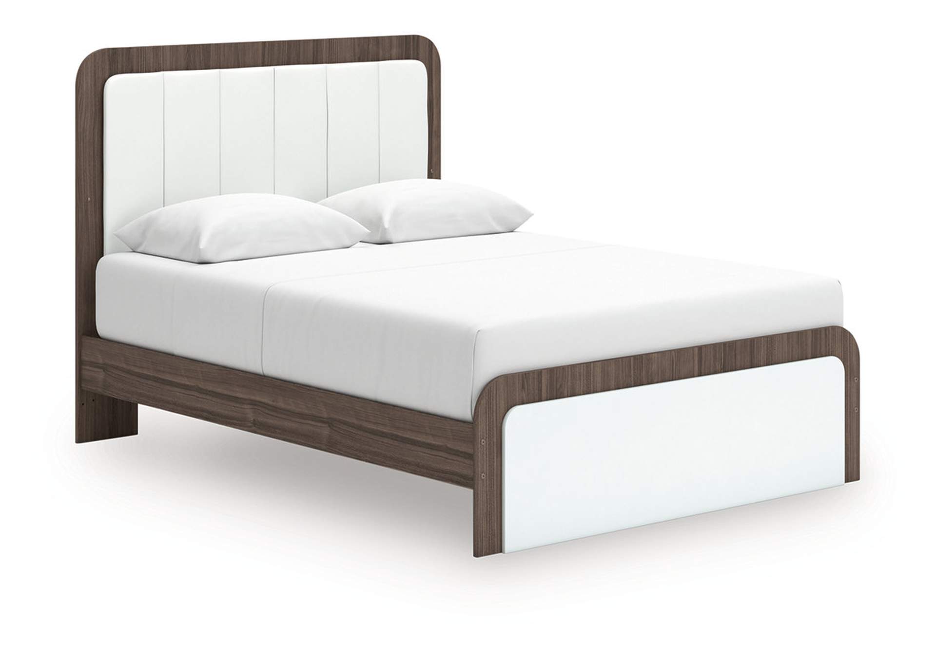 Kendanport Queen Upholstered Bed image 1