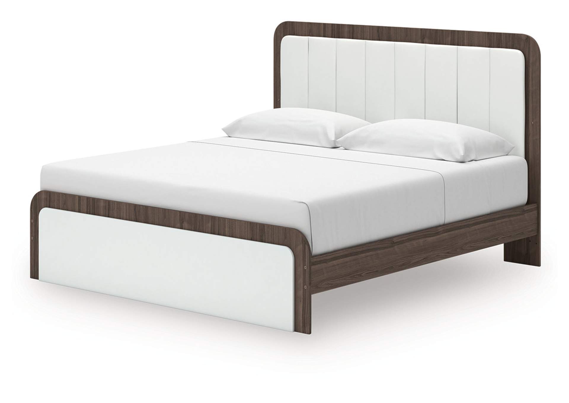 Kendanport King Upholstered Bed image 3