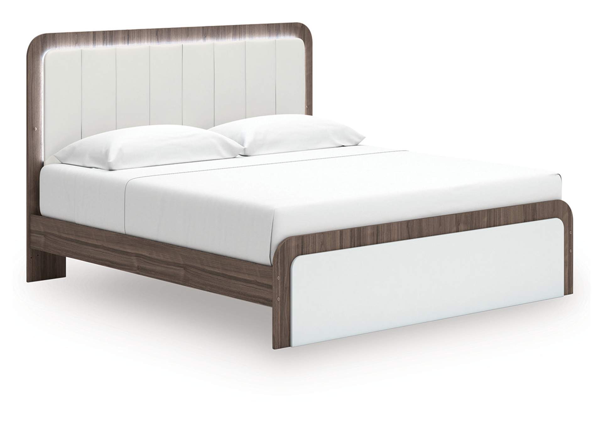 Kendanport King Upholstered Bed image 4